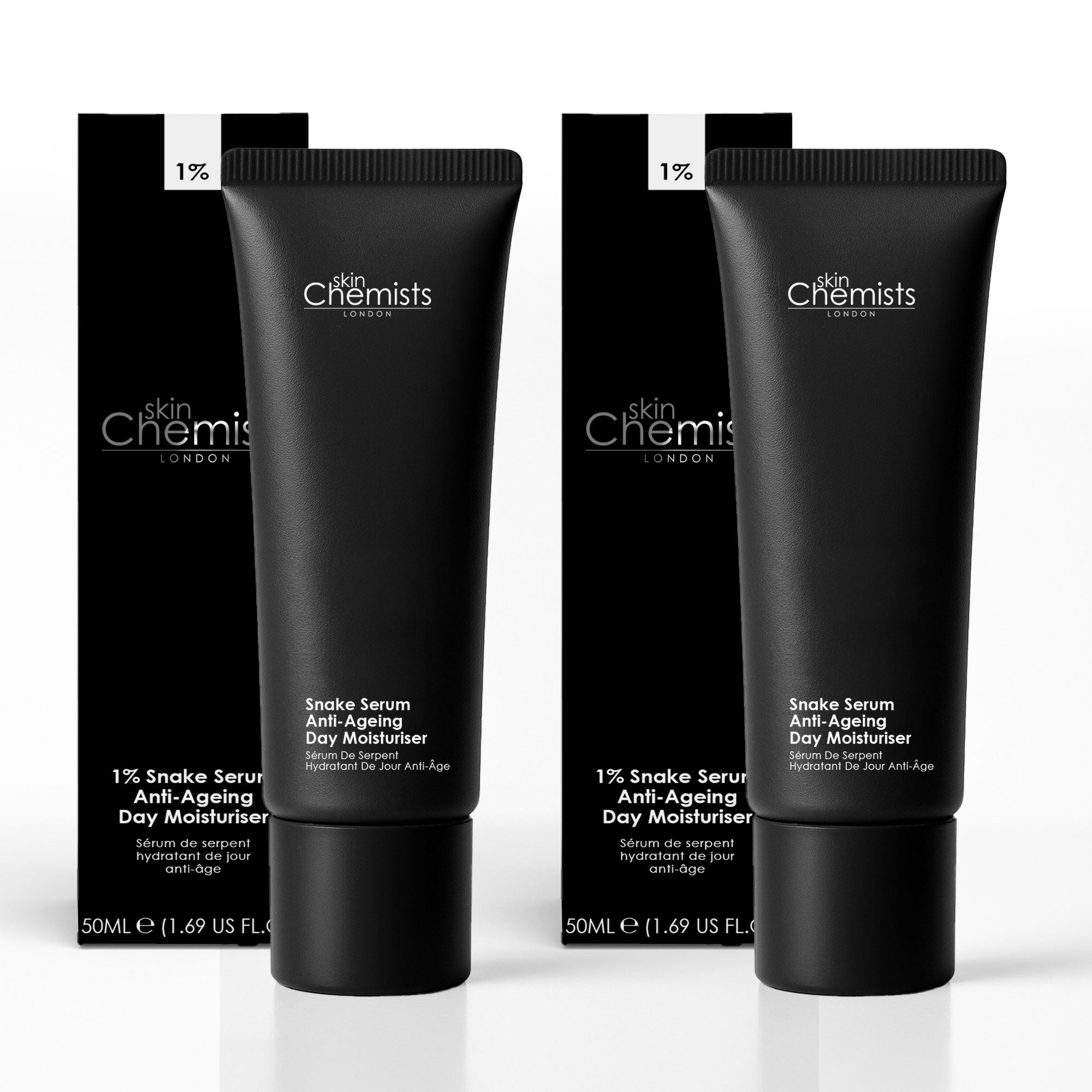 Snake Serum Anti-Ageing Day Moisturiser 50ml 2-Pack