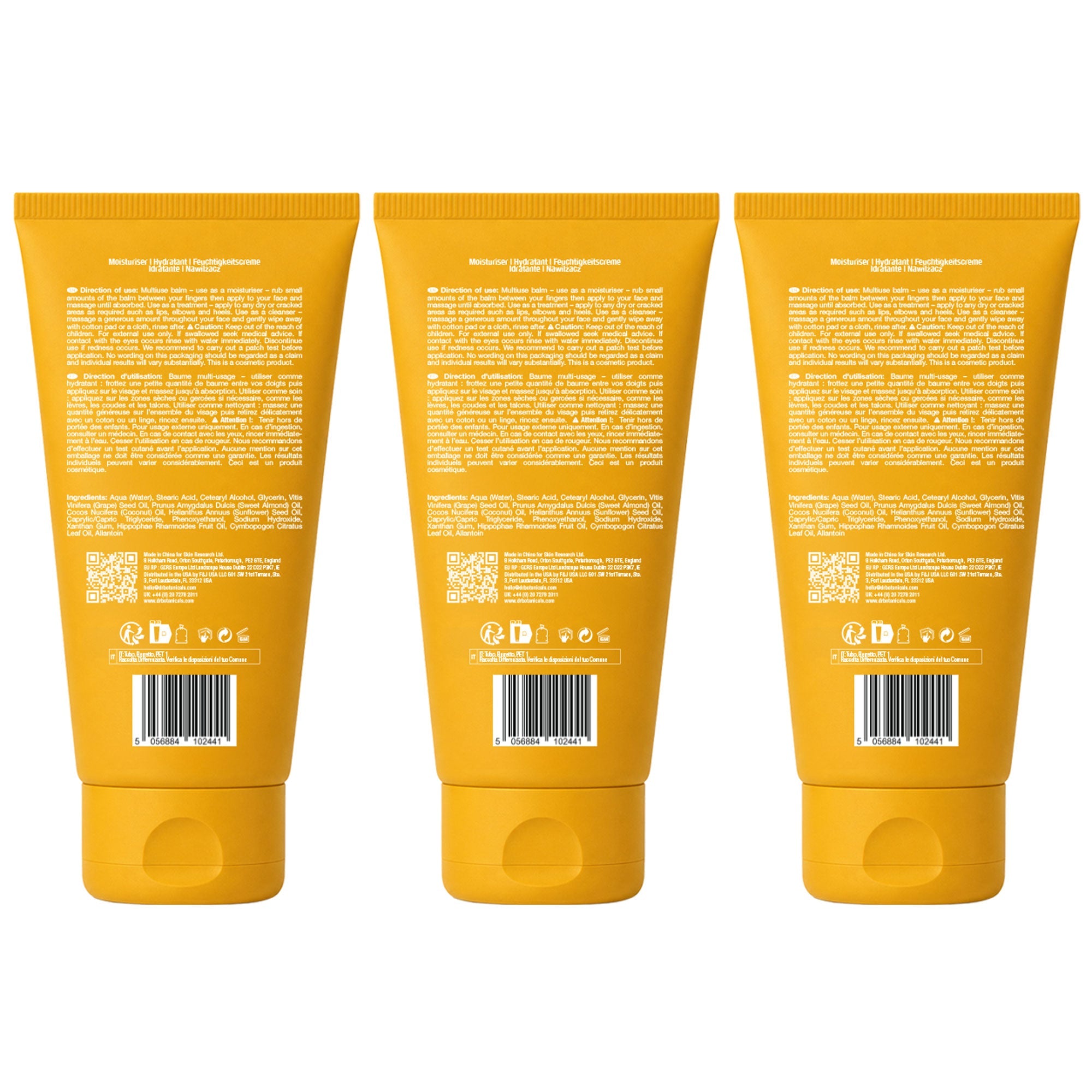 Dr Botanicals Lemon Superfood All-Purpose Body Butter back