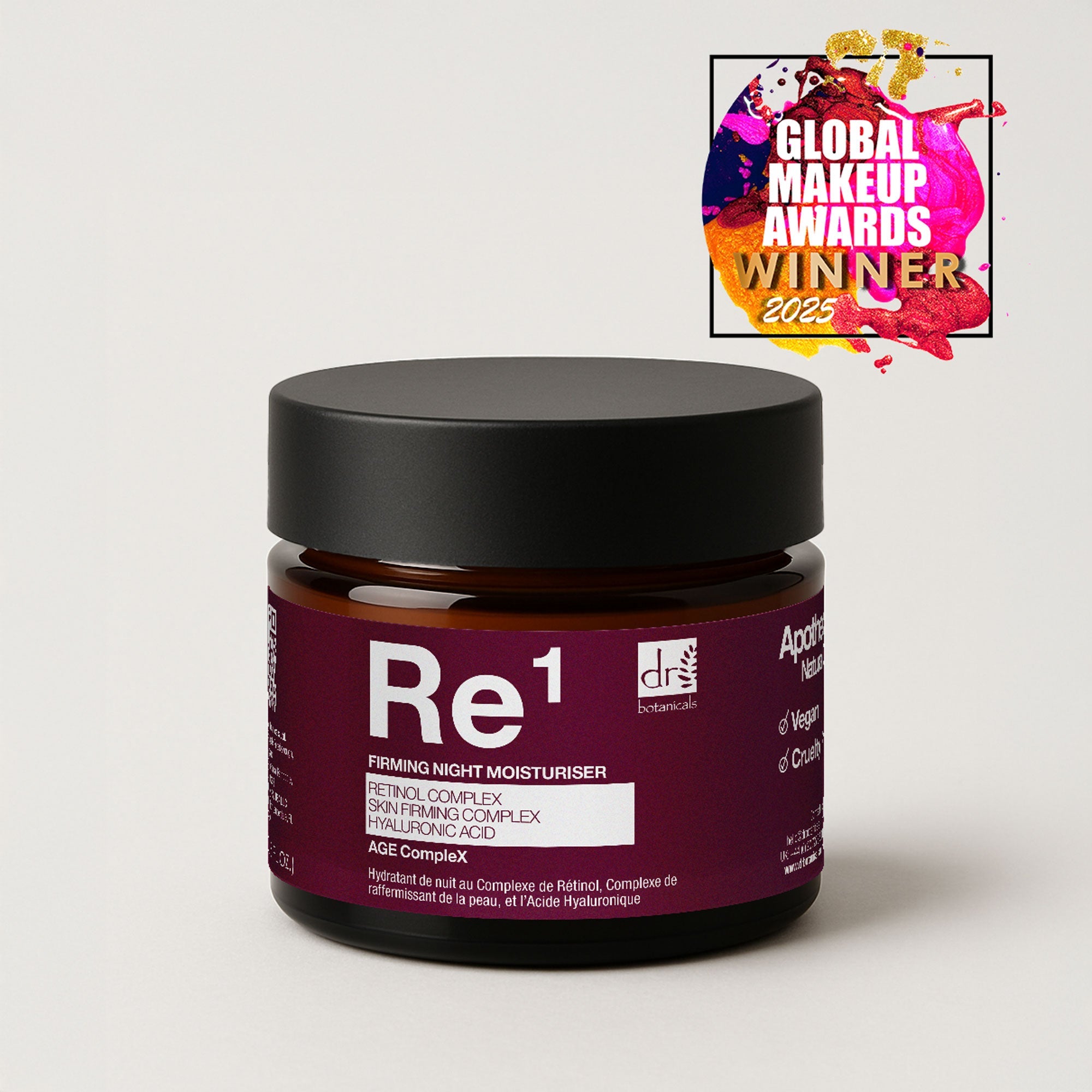 Retinol Complex 1%, Skin Firming Complex 1% & Hyaluronic Acid 1% Night Moisturiser 60ml - skinChemists