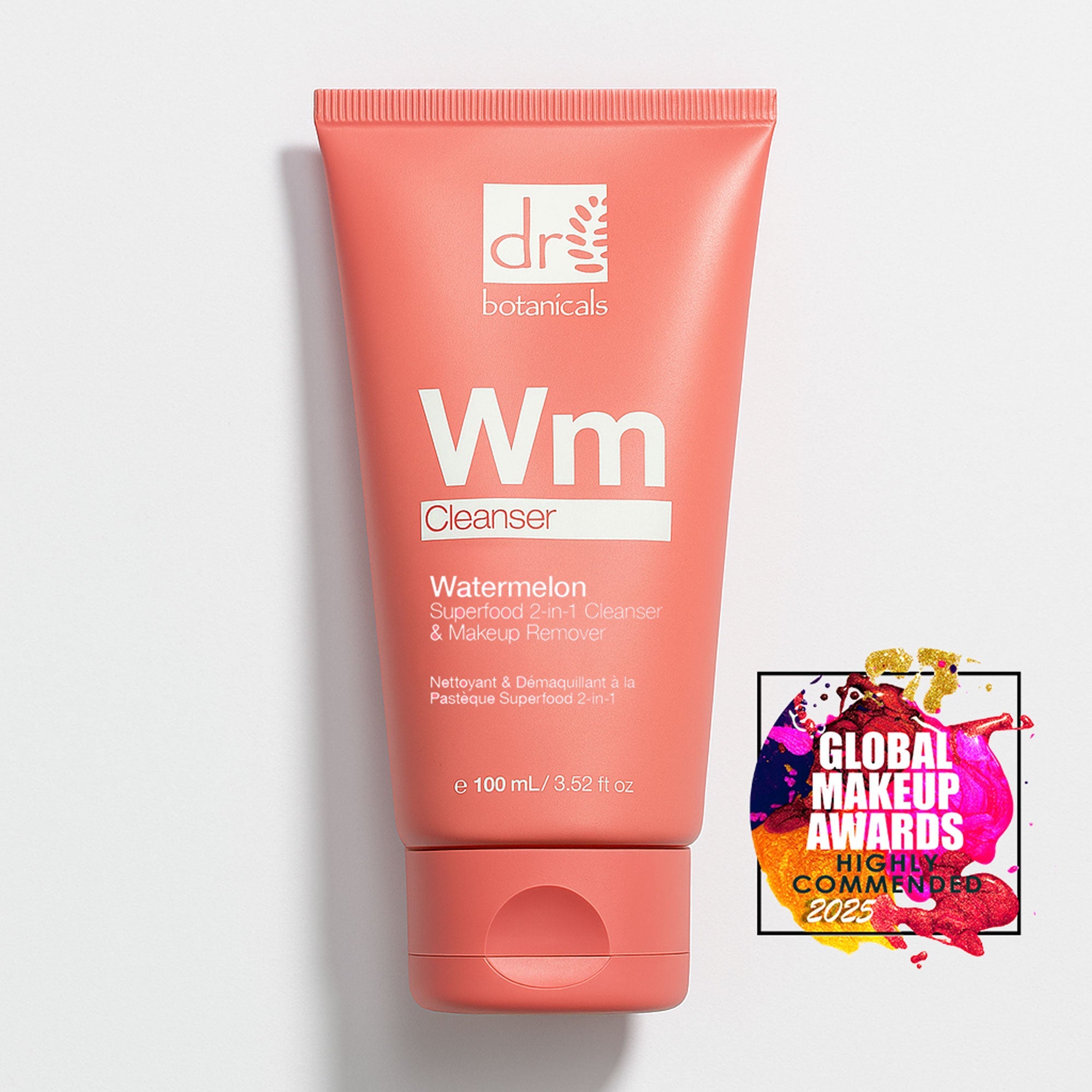 Watermelon Superfood 2-in-1 Cleanser & Makeup Remover 100ml with Glycolic Acid, Salicylic Acid and Lactic Acid - skinChemists