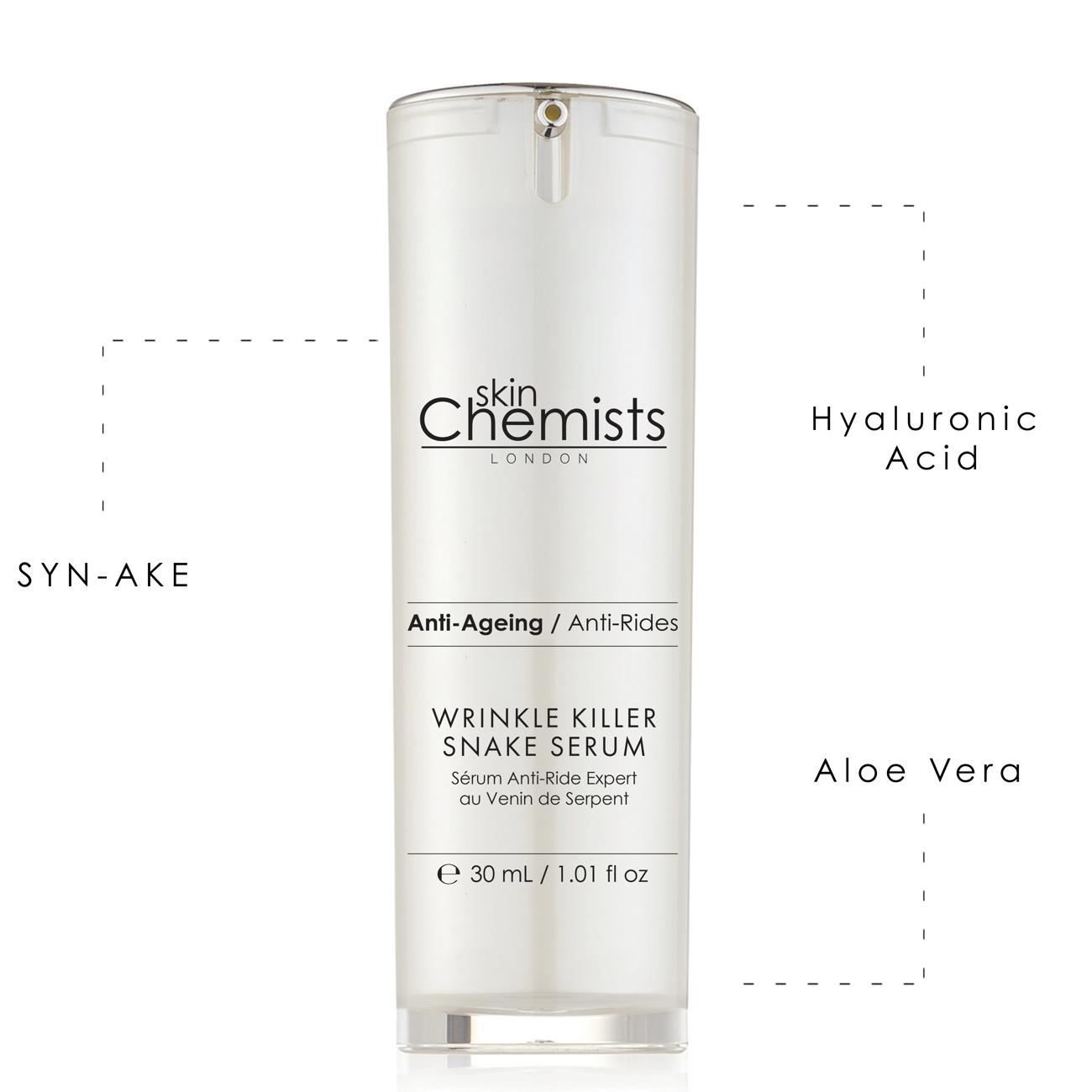 SC Facial Roller Massager+SC Wrinkle Killer Snake Serum 30ml