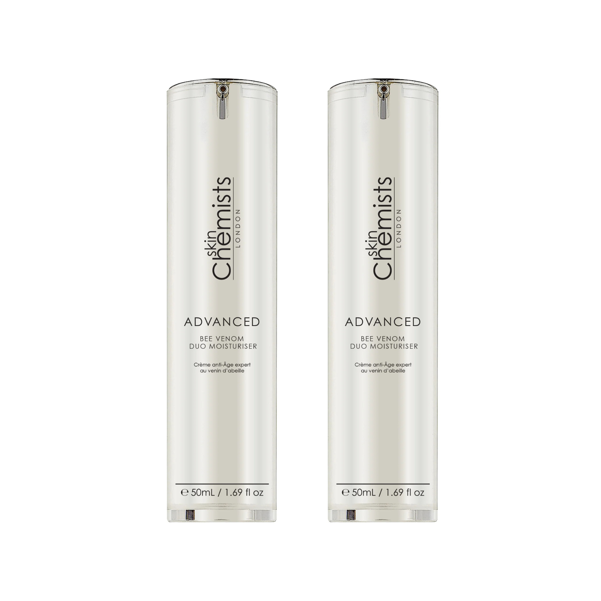 skinChemists Advanced Bee Venom Duo Moisturiser 50ml Twin Value Savings Pack