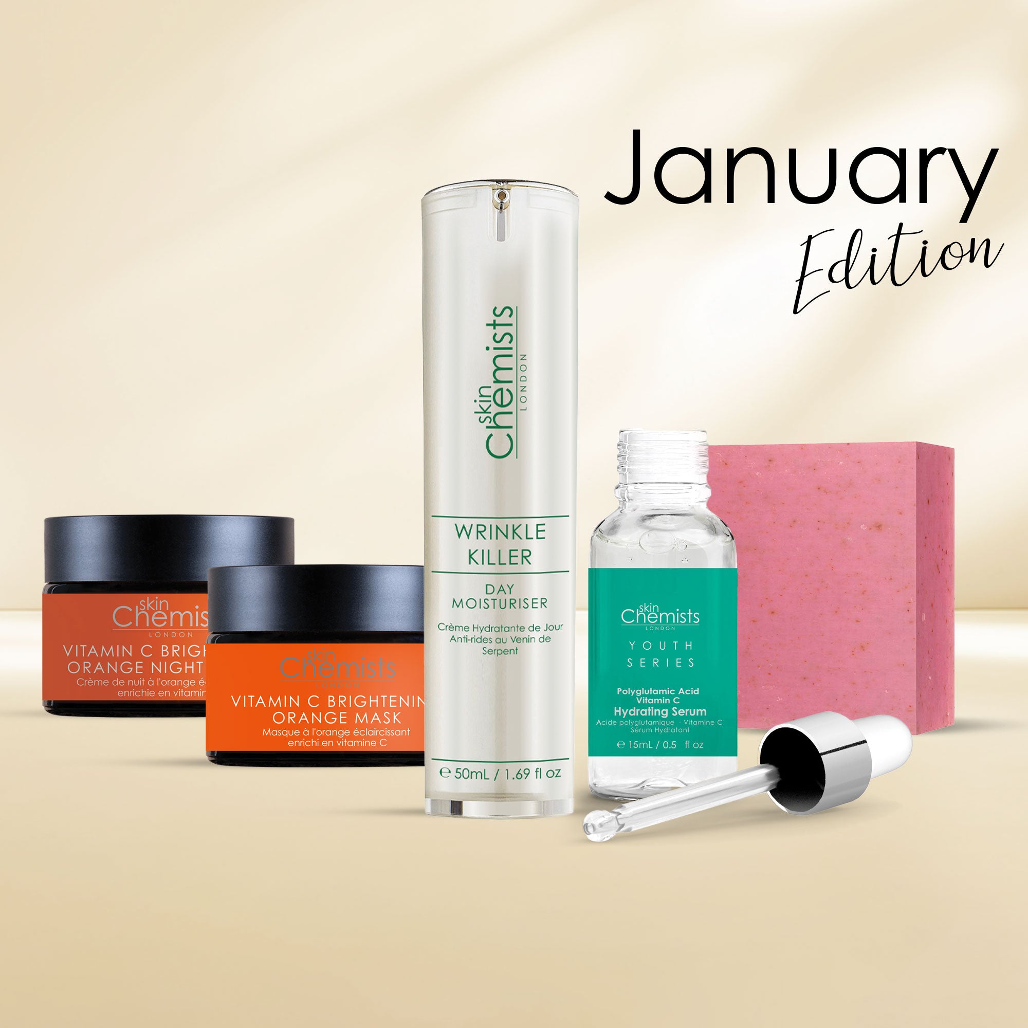 skinChemists Beauty Box - EU January Edition - skinChemists