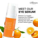 skinChemists Advanced Vitamin C Collagen Repairing Eye Serum 15ml
