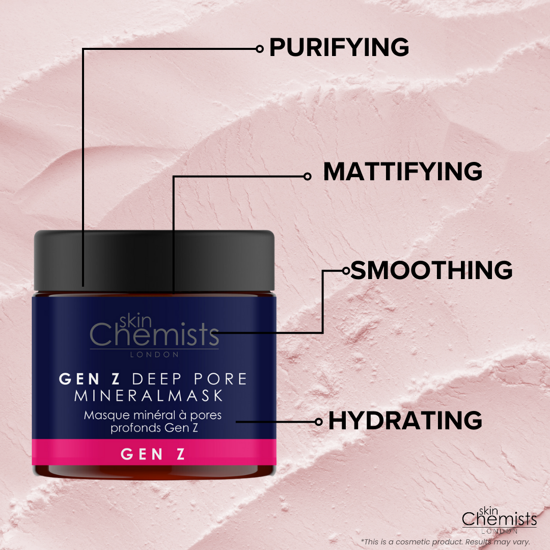 Gen Z Deep Pore Clay Mask 60ml - skinChemists