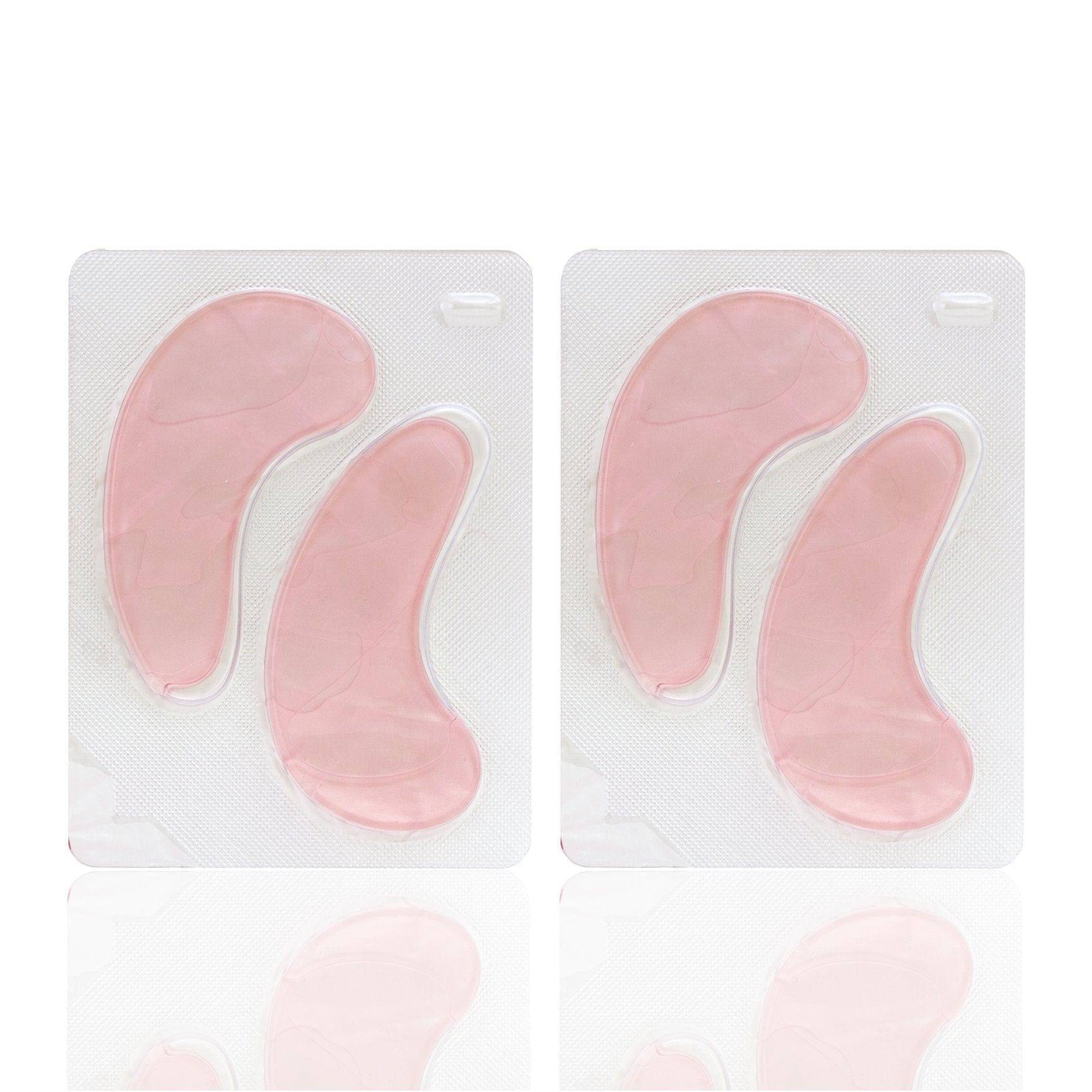 skinChemists Rose Illuminating Glow Hydrogel Eye Pads (5 x 2) Twin Value Savings Pack - skinChemists