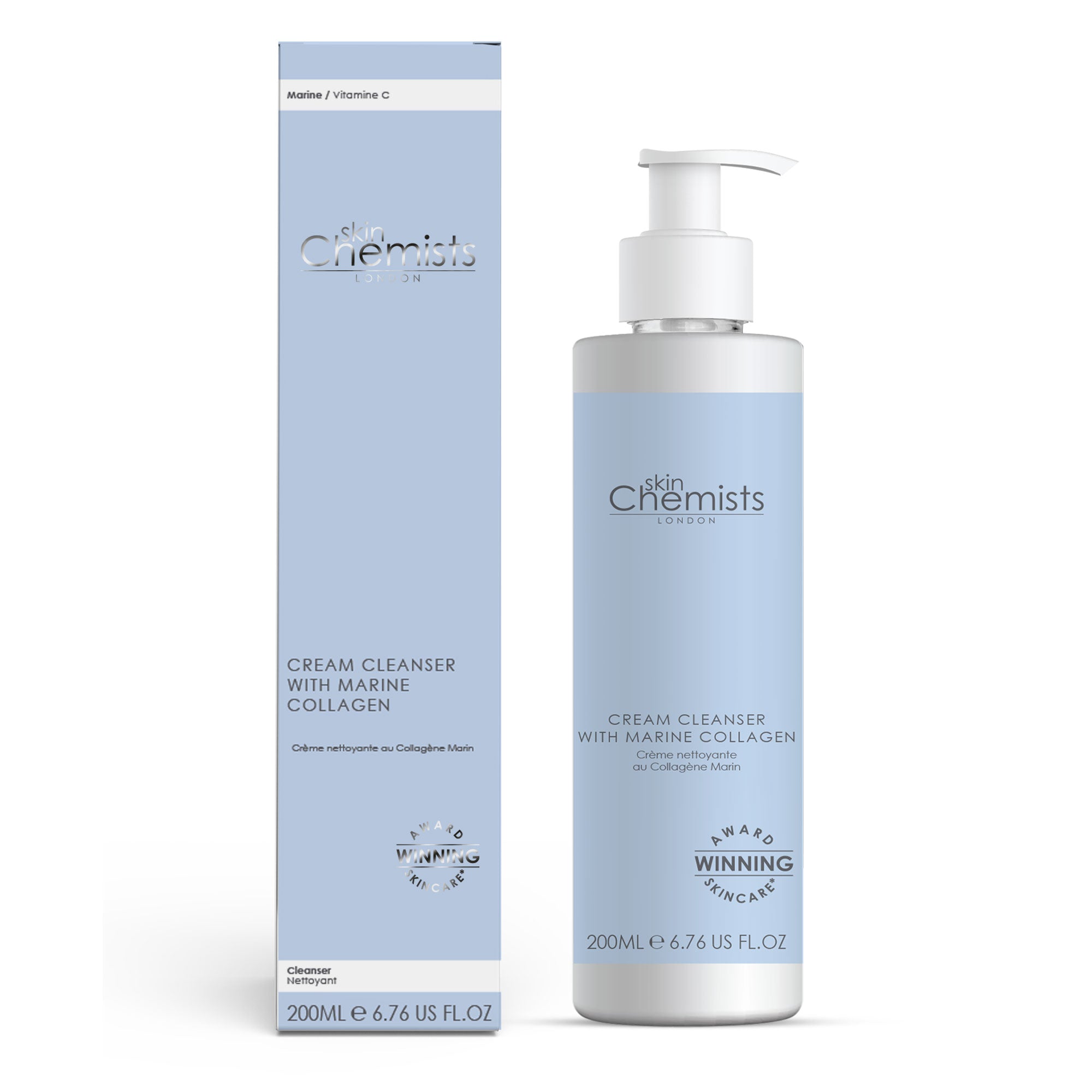 Anti-Ageing Foaming Gel Cleanser with Marine Collagen 200ml