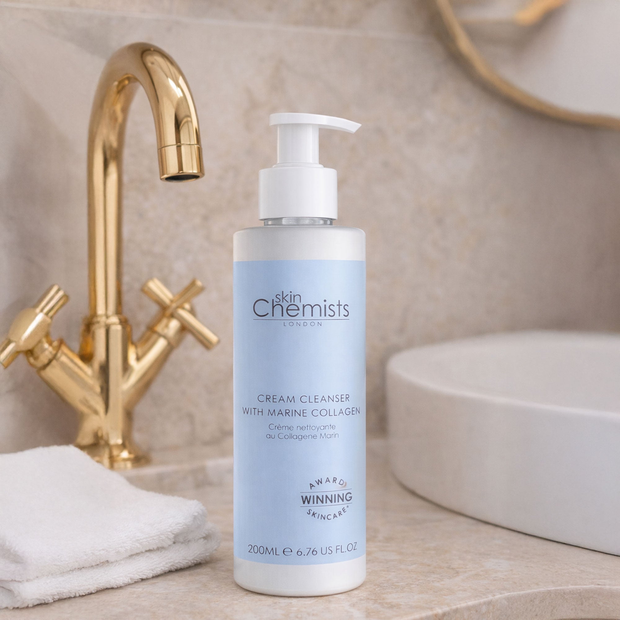 Anti-Ageing Foaming Gel Cleanser with Marine Collagen 200ml