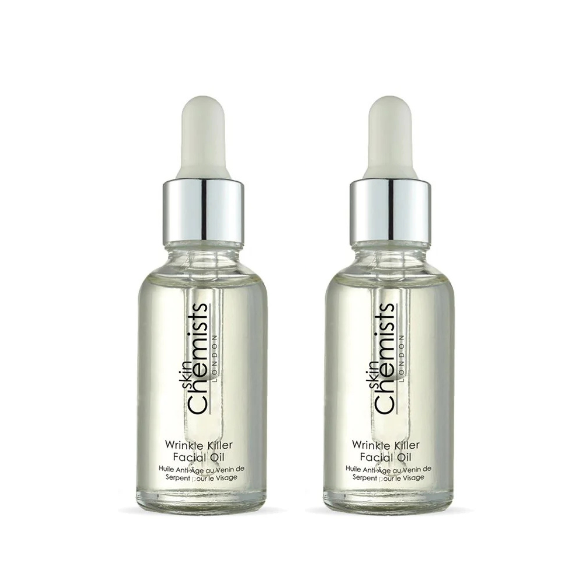 skinChemists Wrinkle Killer Facial Oil 30ml Twin Value Savings Pack