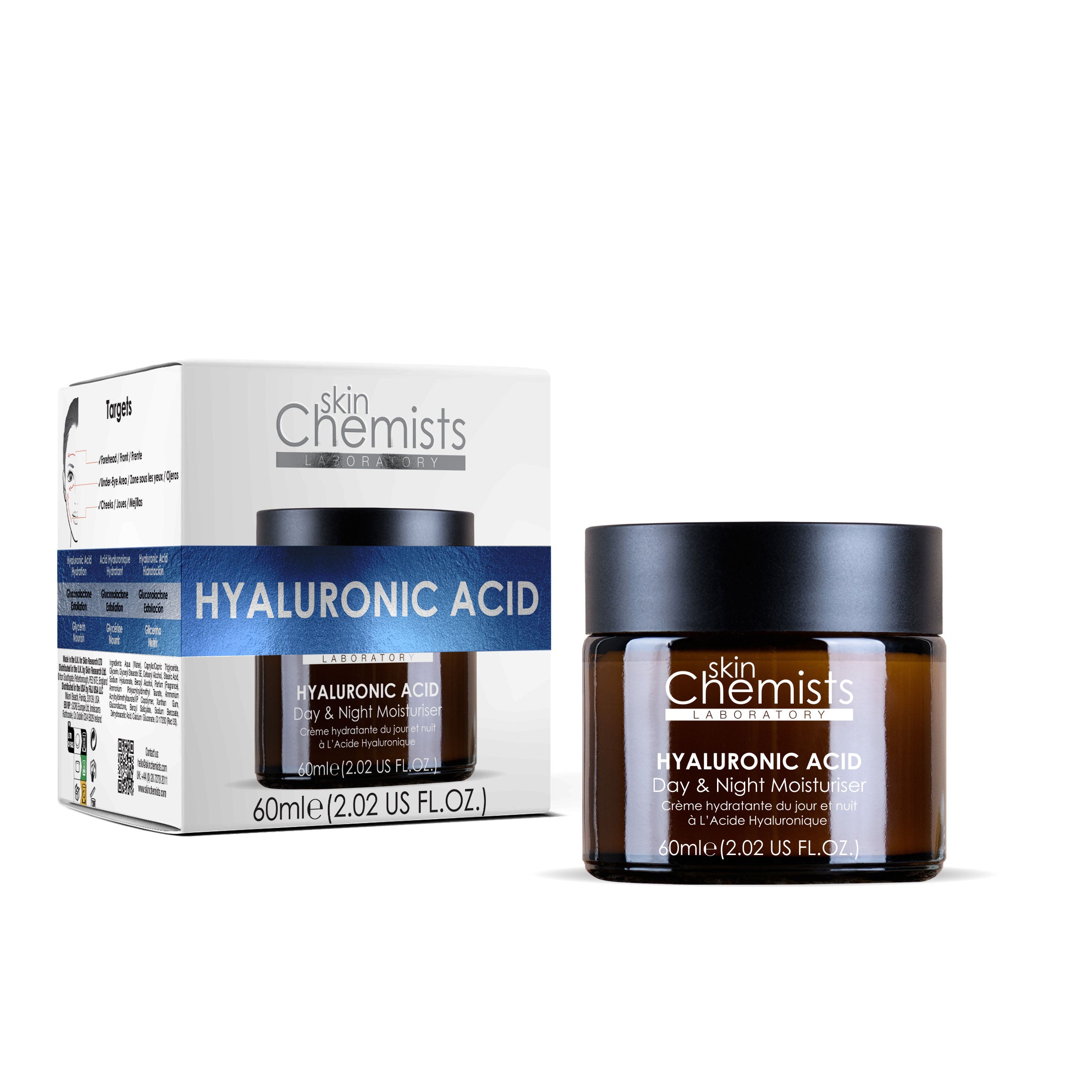 skinChemists Retinol Moisturiser & Hyaluronic Acid Moisturiser - skinChemists