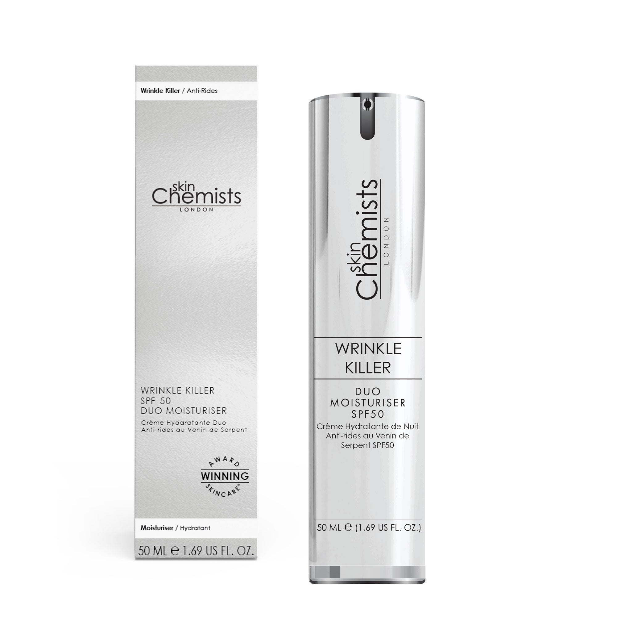 SC Wrinkle Killer SFP50 Duo Moisturiser 50ml - skinChemists