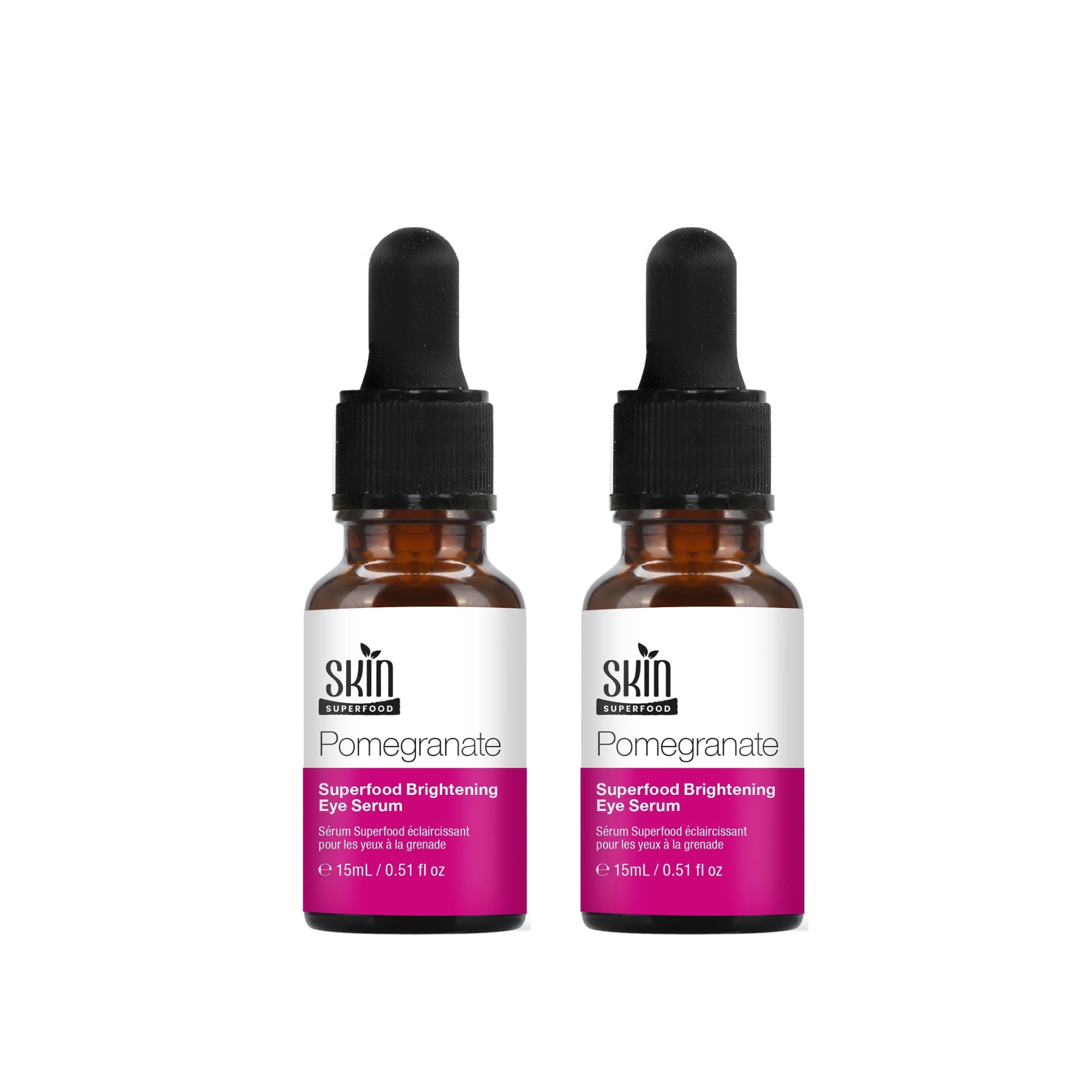 Skin Superfood Pomegranate Superfood Brightening Eye Serum 15ml Twin Value Savings Pack - skinChemists