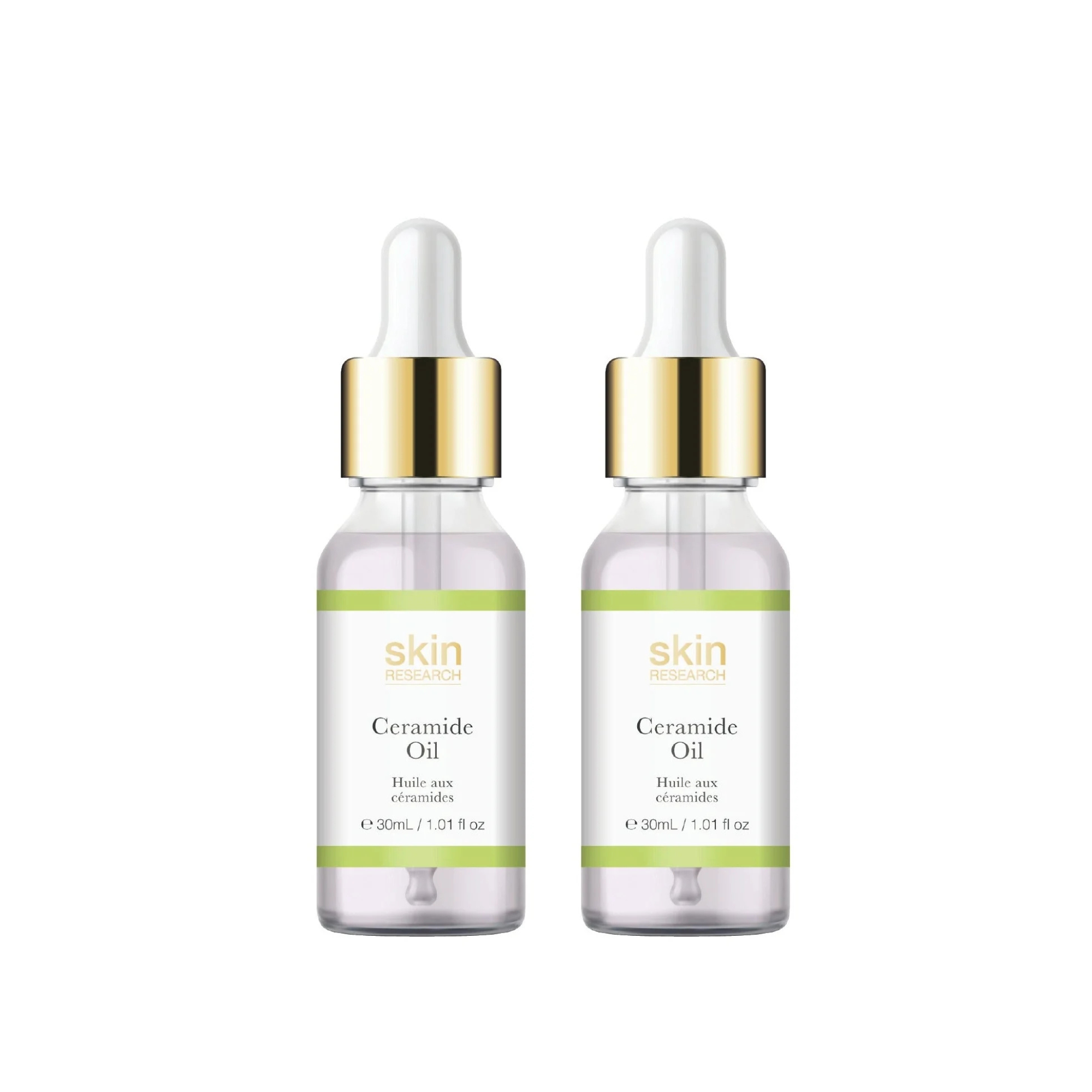 Skin Research Ceramide Oil 30ml Twin Value Savings Pack - skinChemists