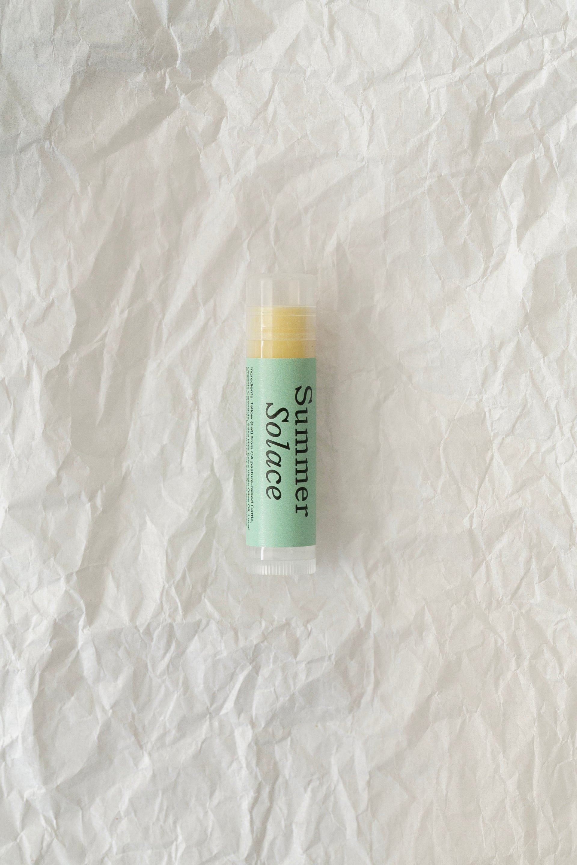 Classic Peppermint – Tallow Lip Balm | Cooling Sensation
