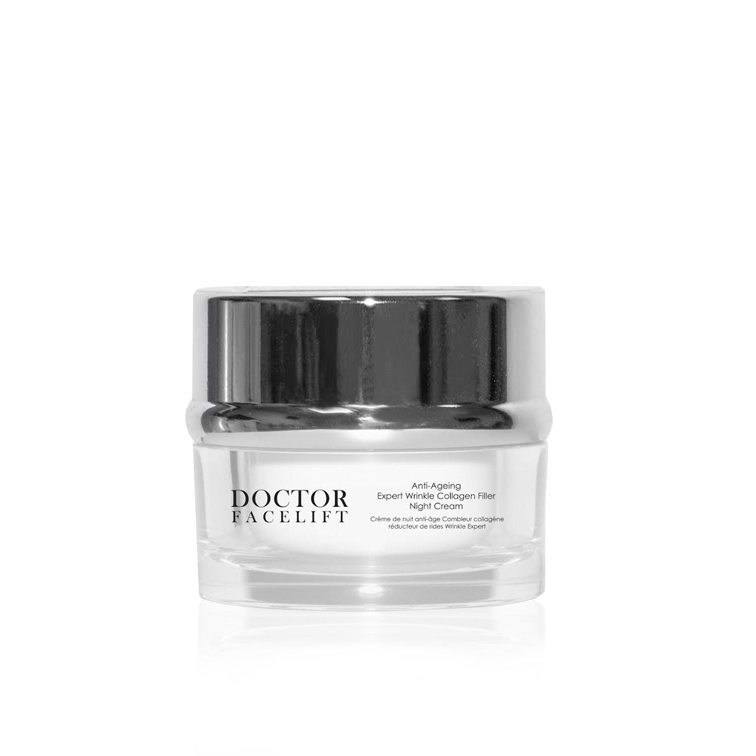Doctor Facelift Anti-Ageing Expert Wrinkle Collagen Filler Night Cream 50ml Twin Value Savings Pack