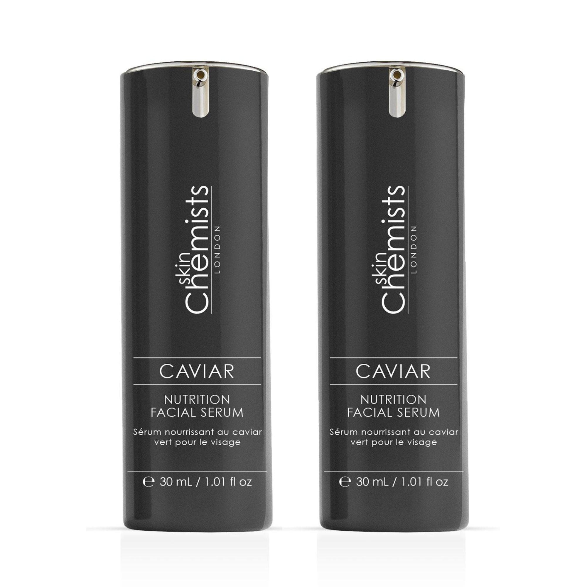 skinChemists Caviar Nutrition Facial Serum 30ml Twin Value Savings Pack