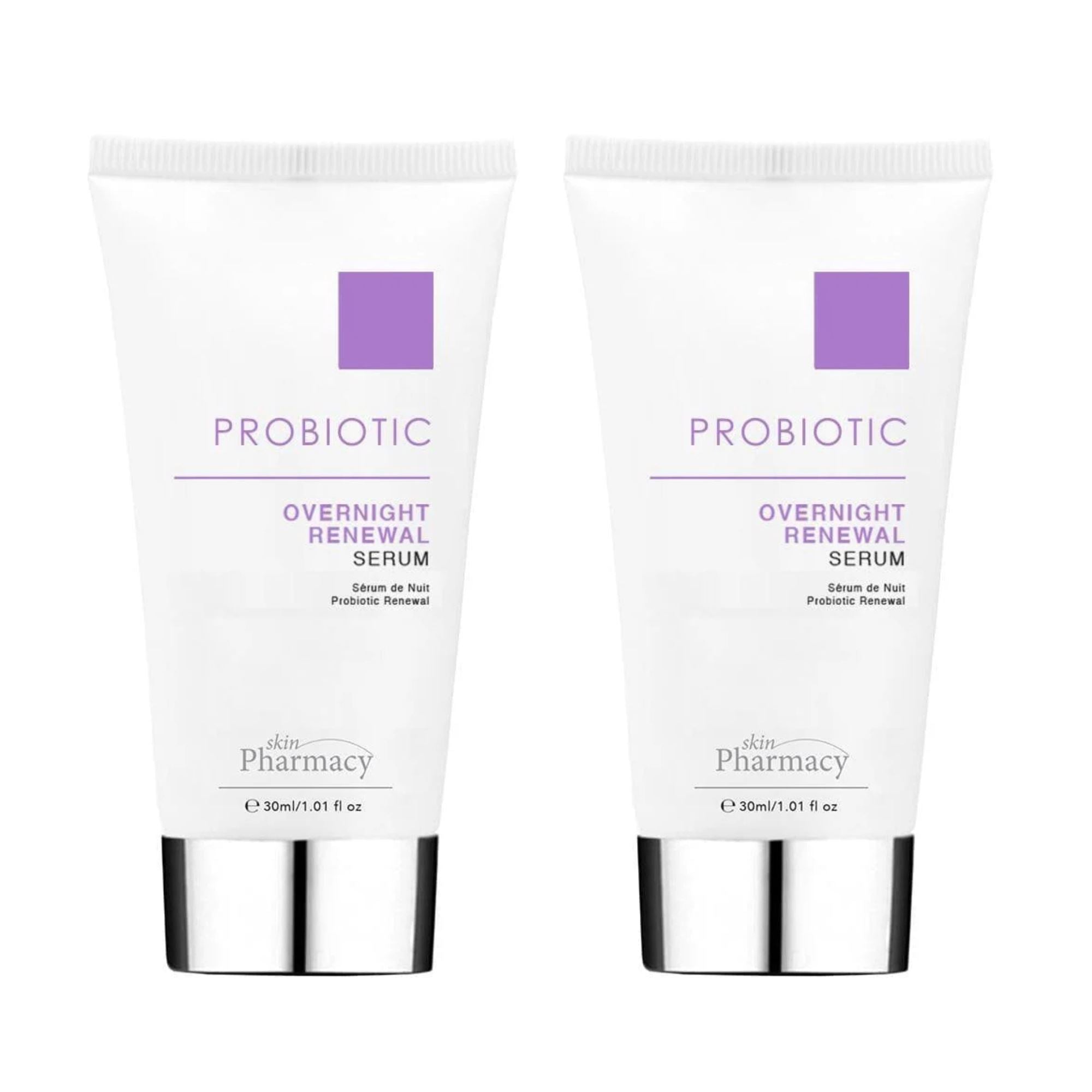 skinPharmacy Probiotic Overnight Renewal Serum 30ml Twin Value Savings Pack