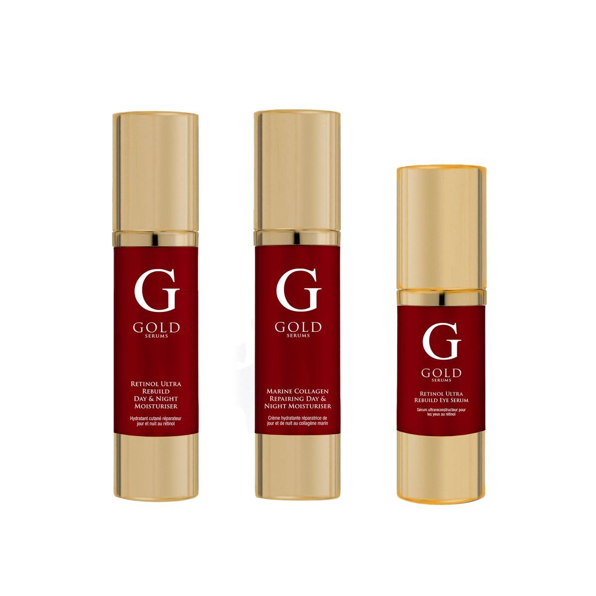 Gold Serums Marine Collagen & Retinol Christmas Gift Set