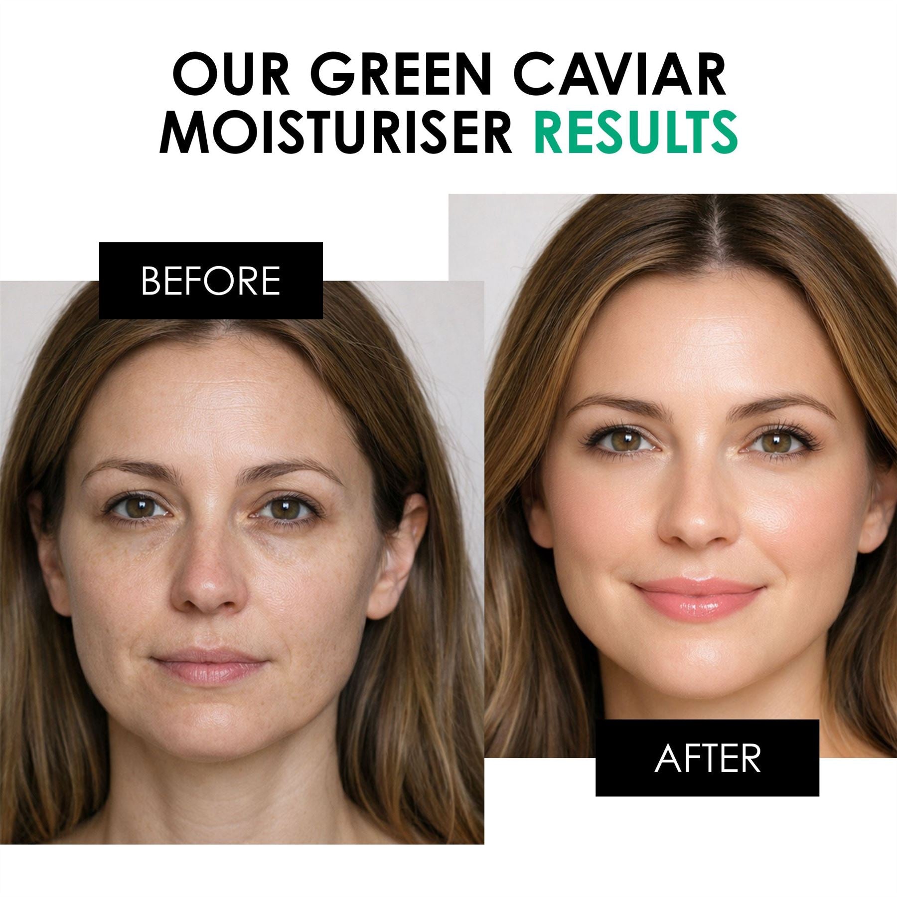 Green Caviar Day Moisturiser 50ml Duo Set