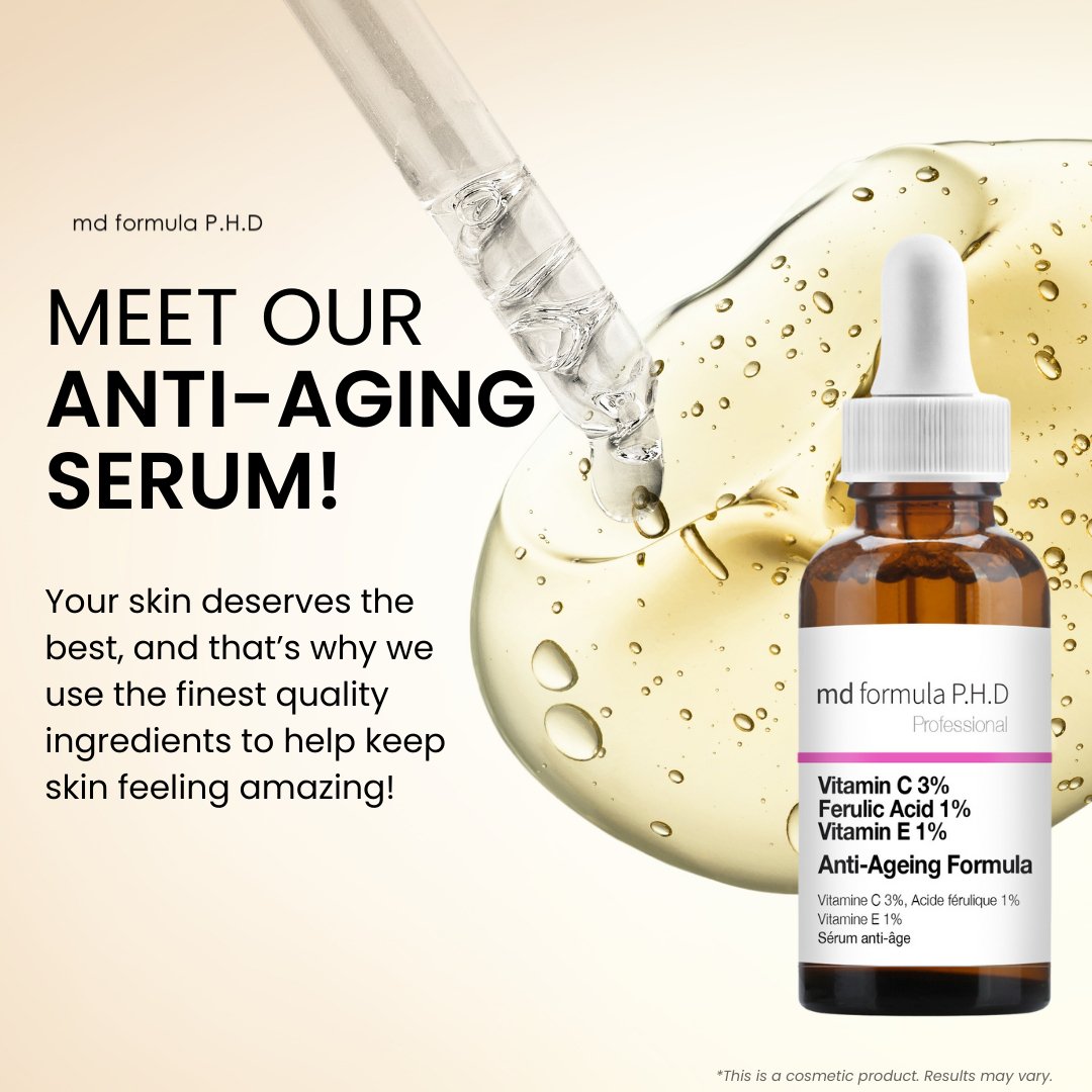 Anti-Ageing Serum Vitamin C 3%, Ferulic Acid 1%, Vitamin E 1% 30ml - skinChemists