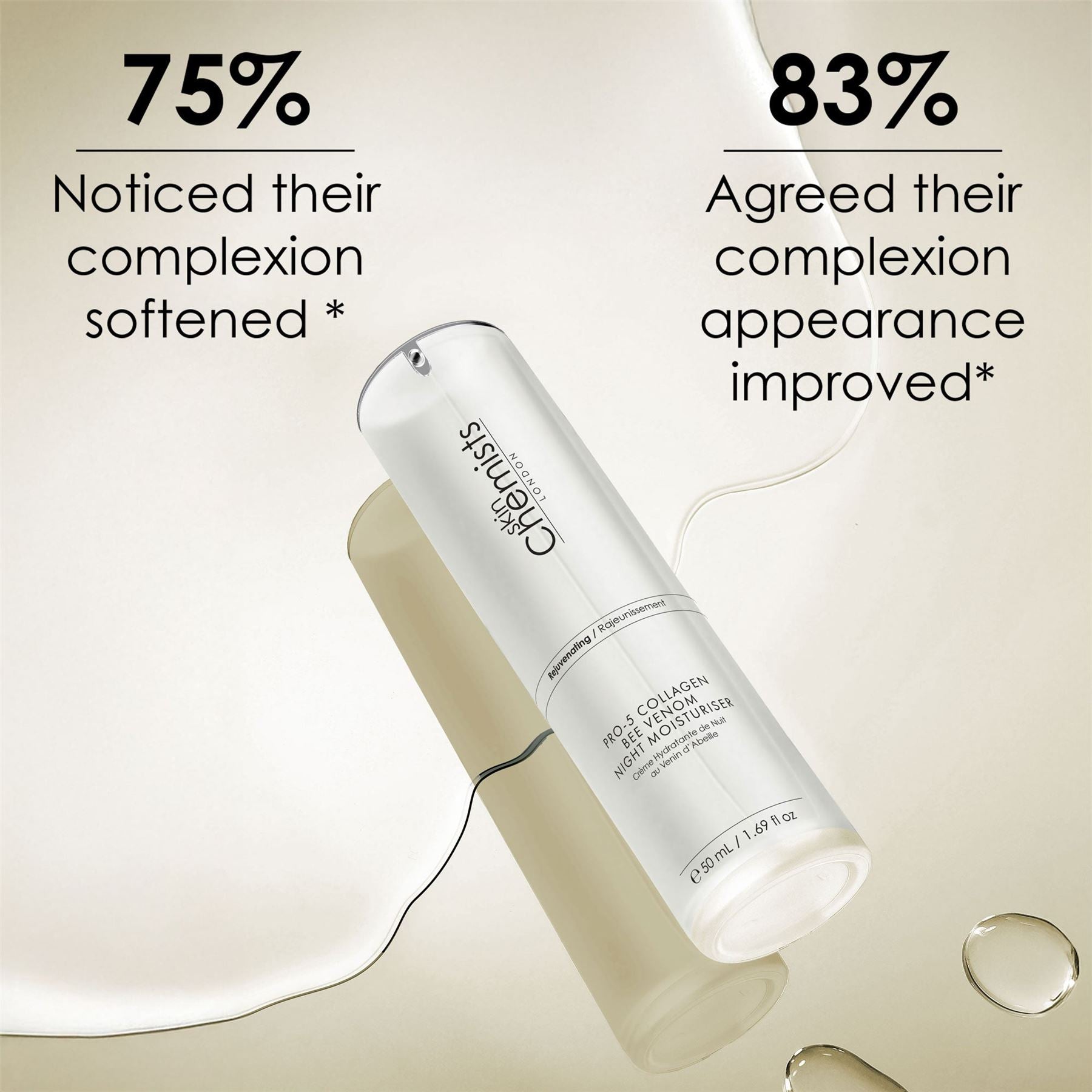 Pro-5 Collagen Bee Venom Night Moisturiser 50ml