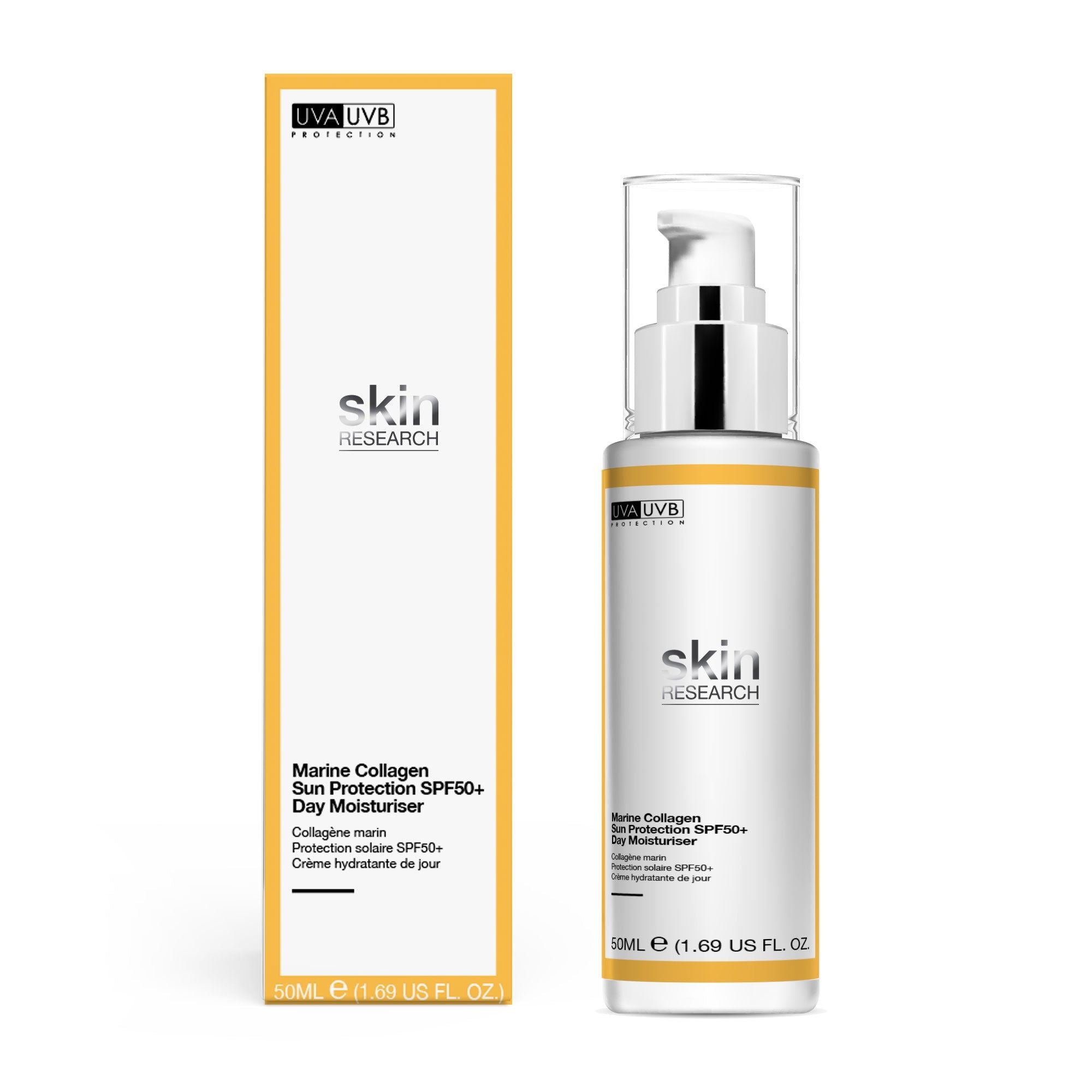 Skin Research Sun Protection SPF 50 Day Moisturiser 50ml