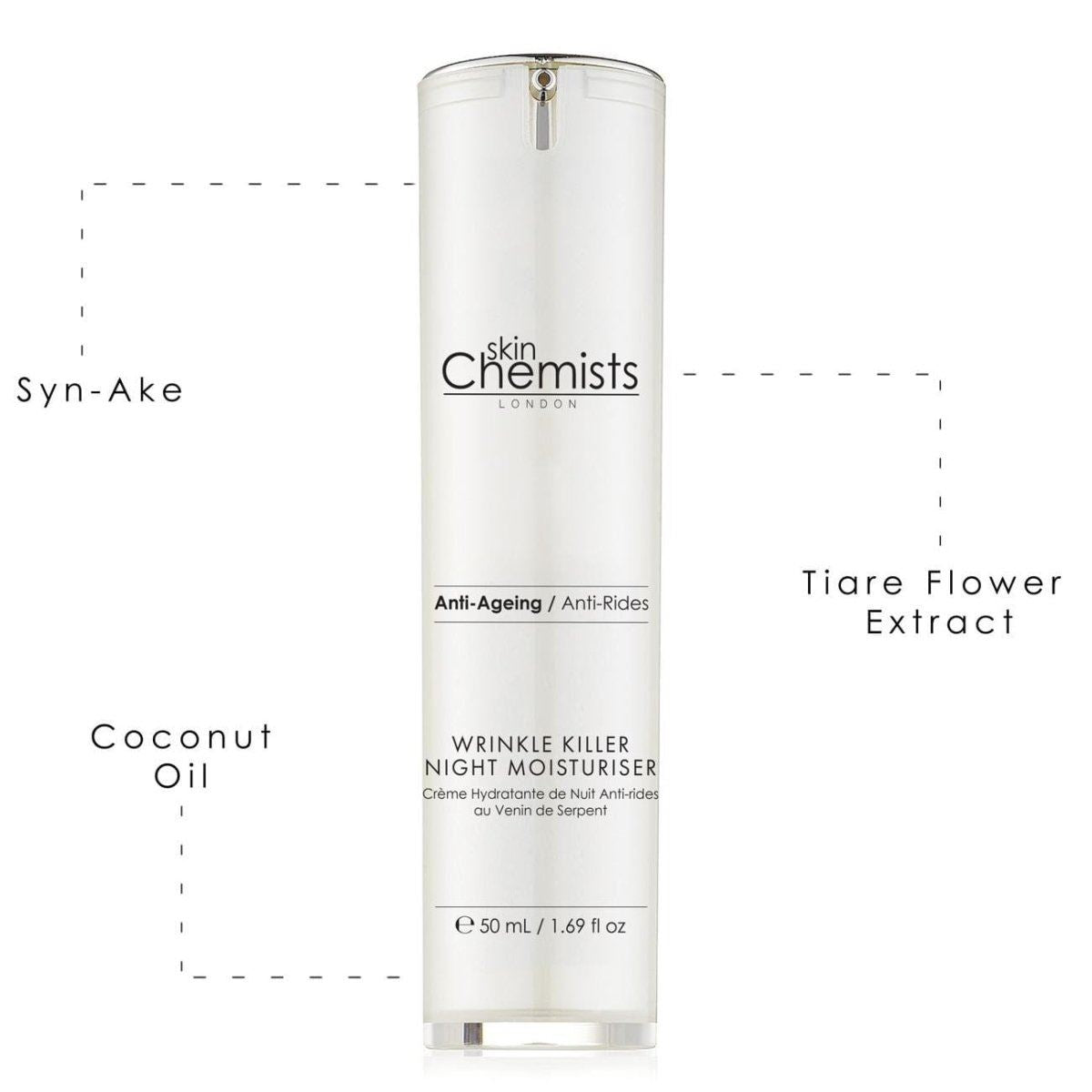 Wrinkle Killer Night Moisturiser 50ml