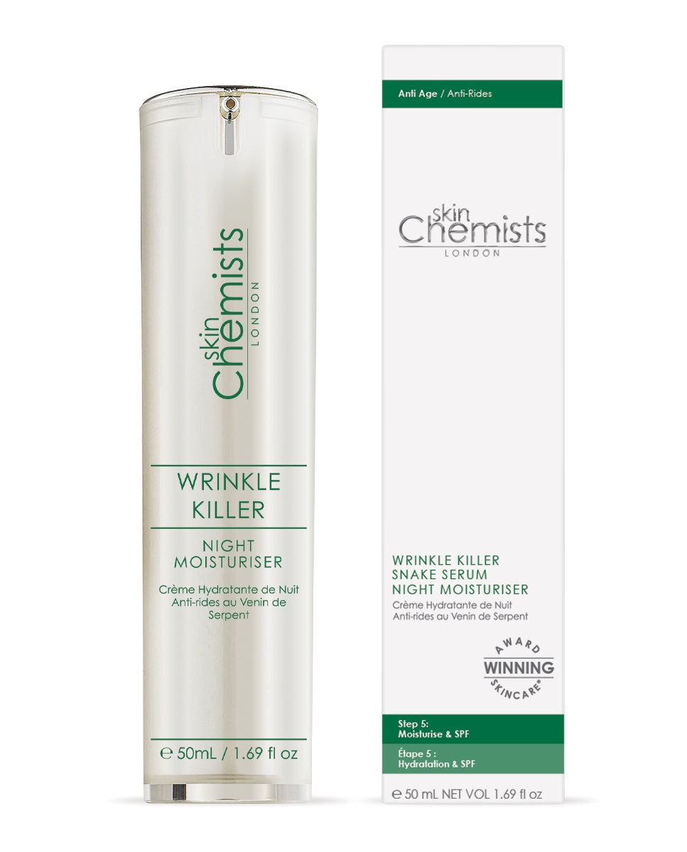 skinChemists Wrinkle Killer Night & facial serum
