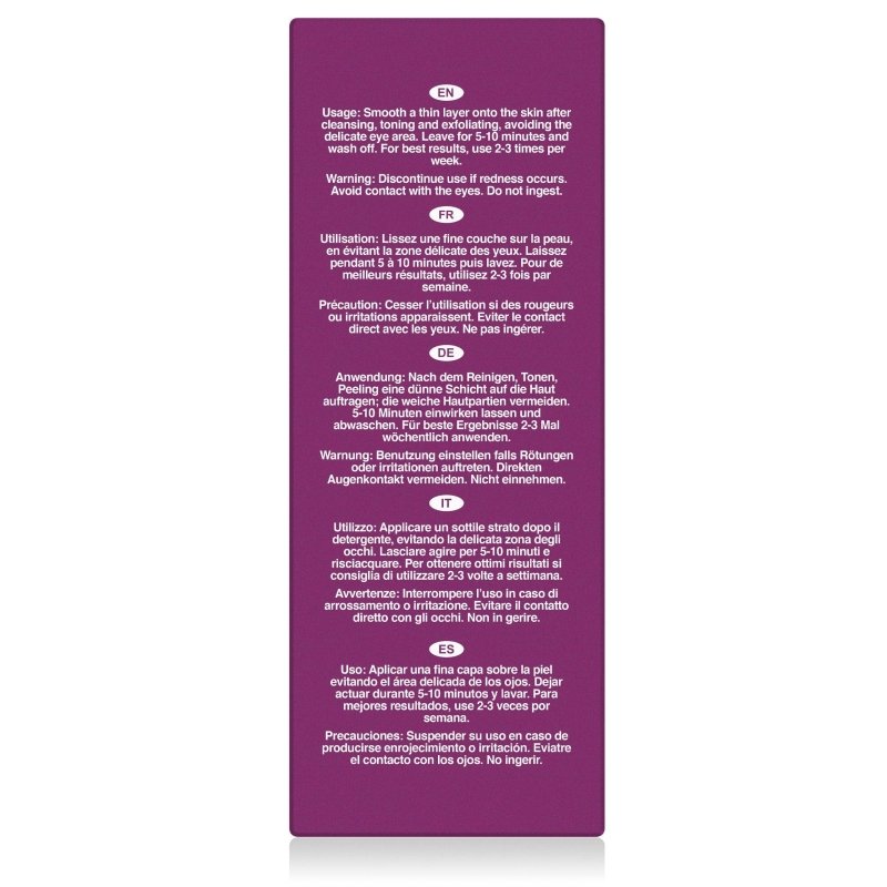 Charcoal Superfood Mattifying Face Mask 30ml - Dr Botanicals