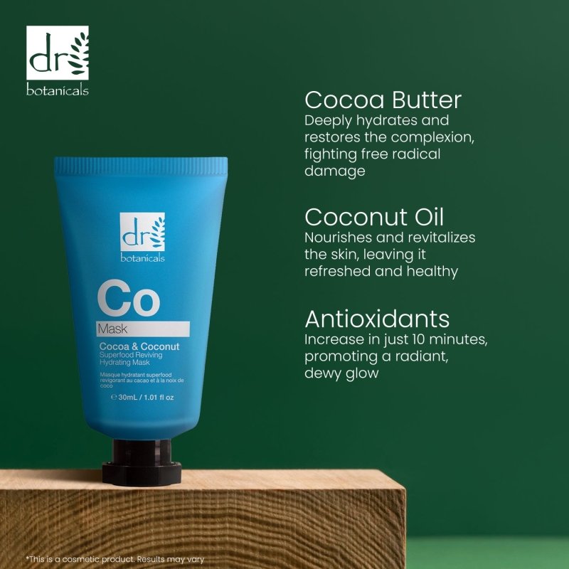 Cocoa & Coconut Superfood Reviving Hydrating Mask 30ml - skinChemists