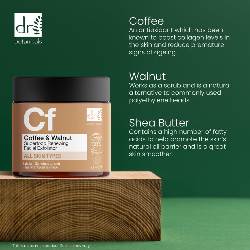 Coffee Superfood Renewing Facial Exfoliator 60ml - skinChemists