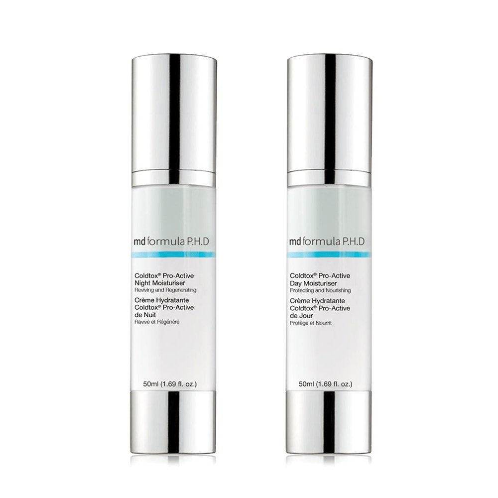 Coldtox Pro-Active Day & Night Moisturiser Kit - skinChemists