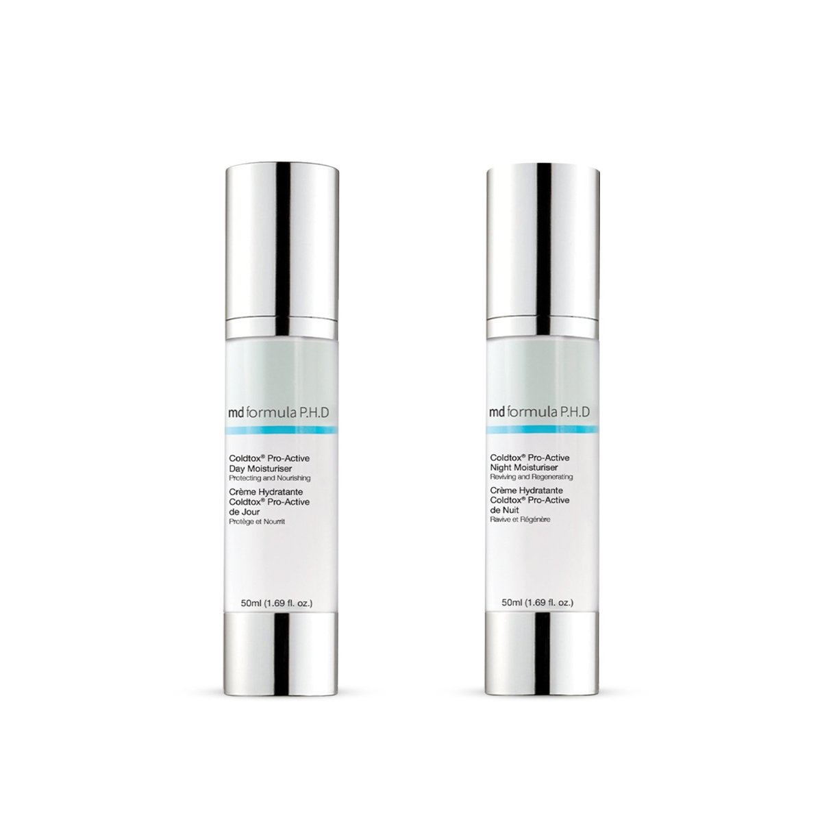 Coldtox Pro-Active Day & Night Moisturiser Kit - skinChemists