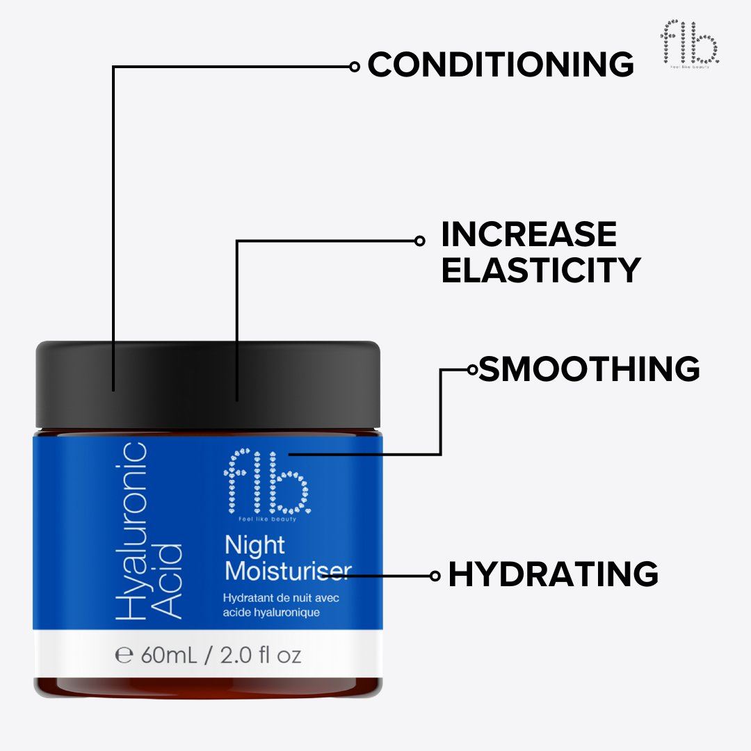 Hyaluronic Acid Night Moisturiser 60ml