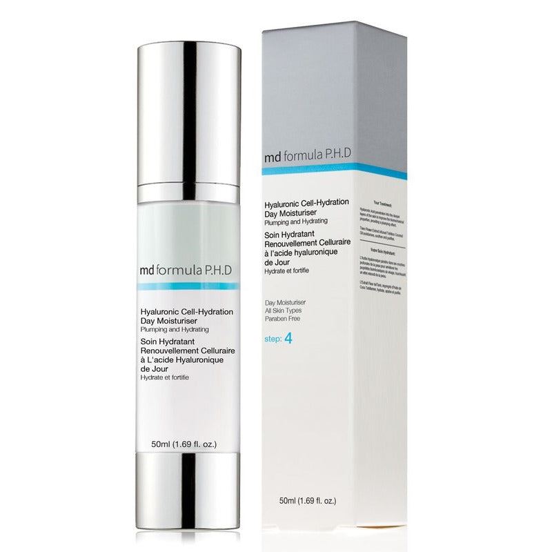 MD Formula Hyaluronic Cell-Hydration Day Moisturiser 50ml Twin Value Savings Pack