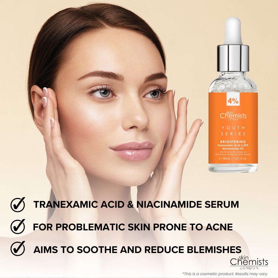 Brightening Serum Niacinamide 4%, Tranexamic Acid 2.5% 30ml