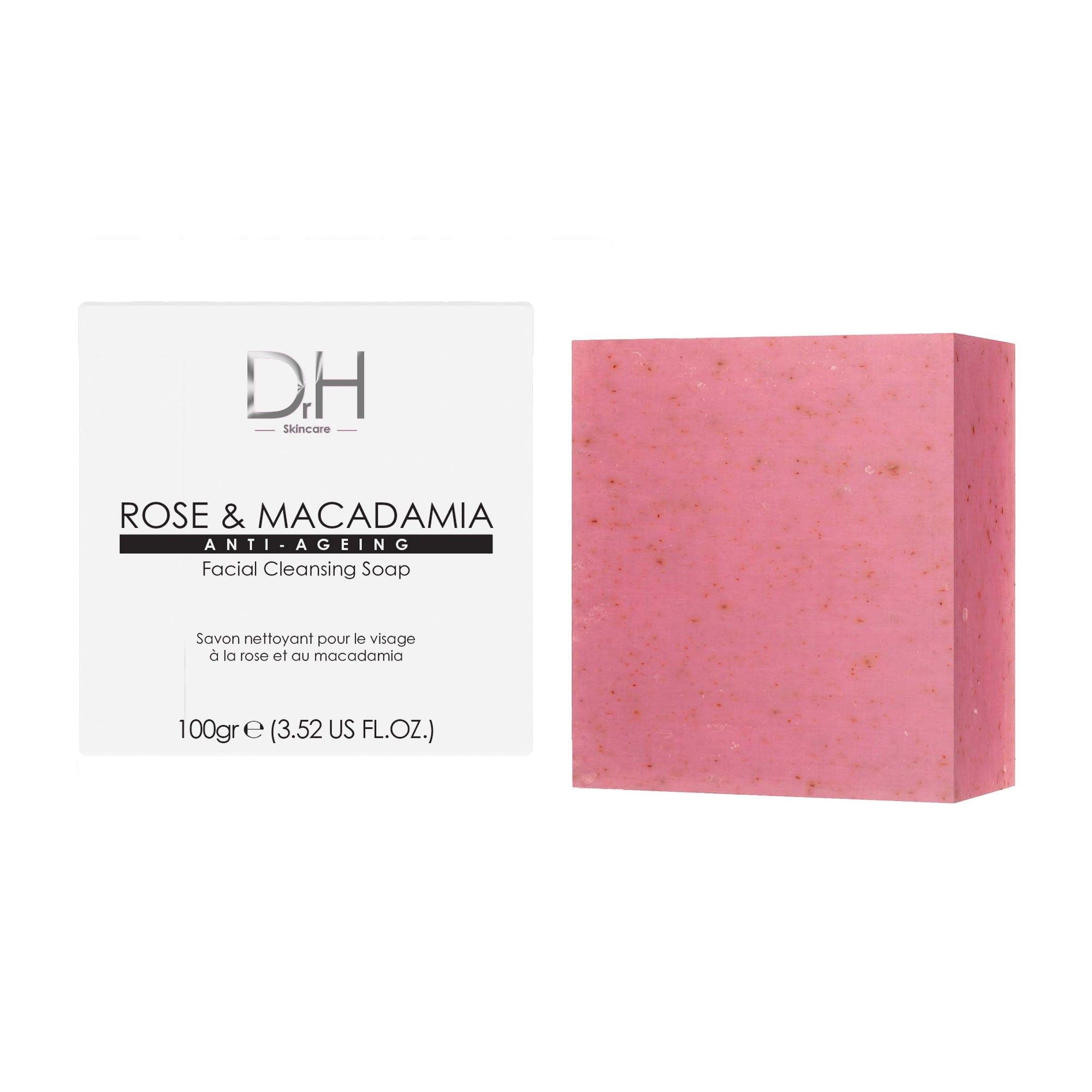 Dr H Anti-Ageing Facial Cleansing Bar 100g Twin Value Savings Pack