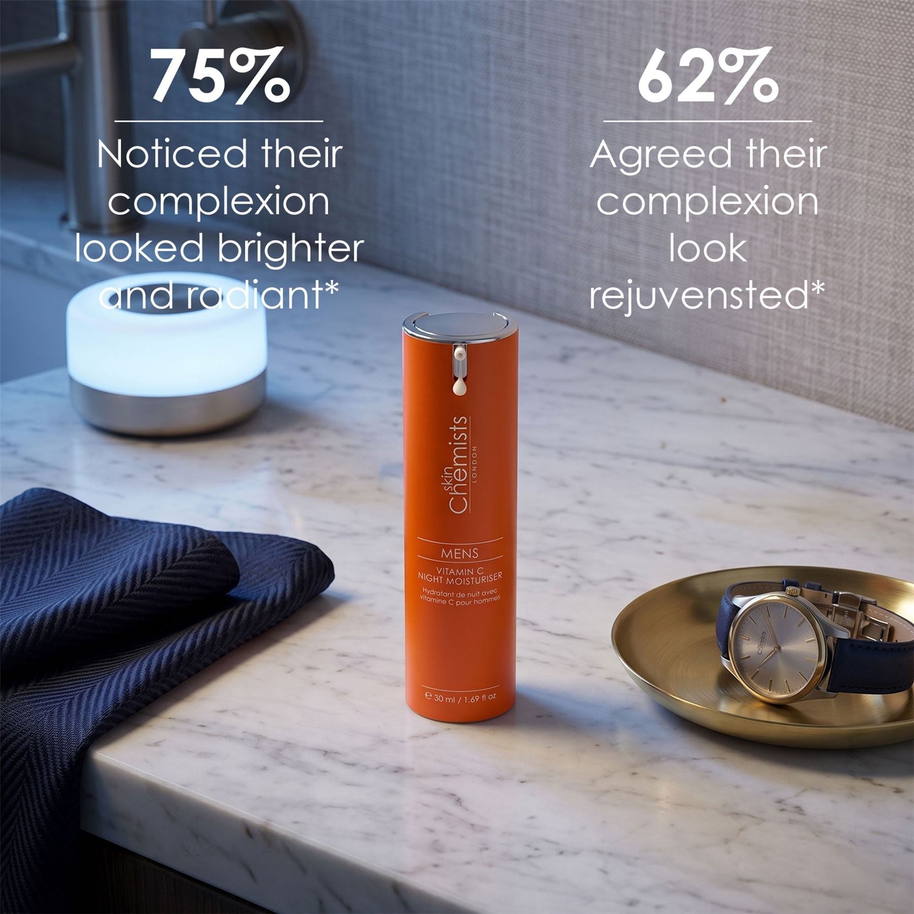 Men's Vitamin C Night Moisturiser 50ml