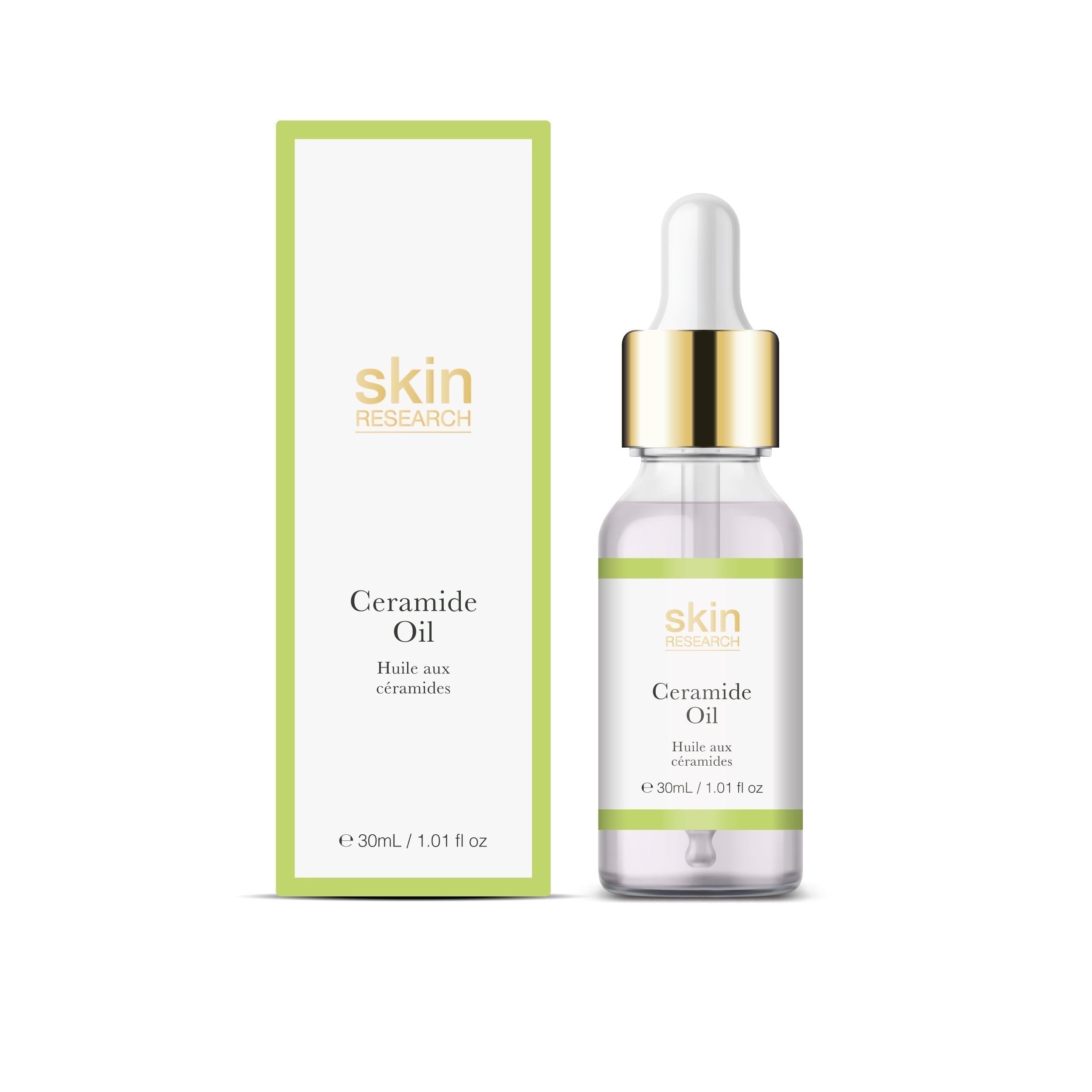 Skin Research Ceramide Oil 30ml Twin Value Savings Pack