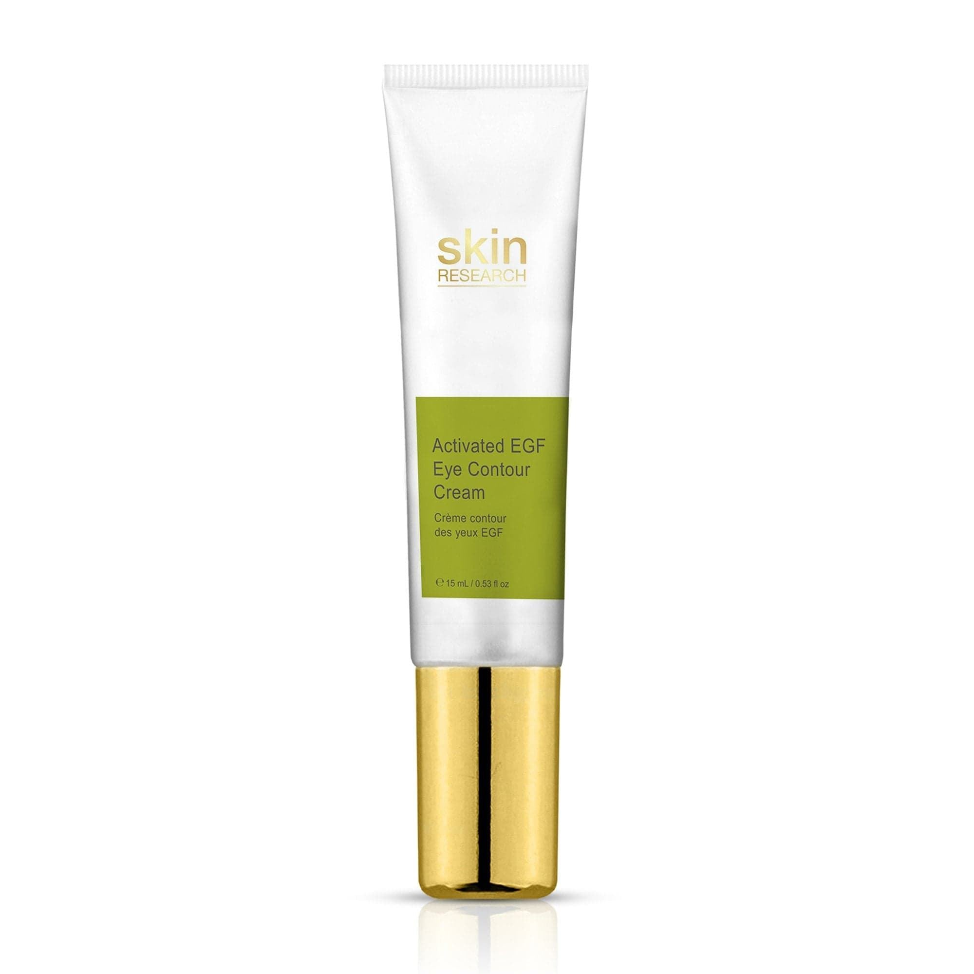 Skin Research Activated EGF Eye Contour Cream 15ml Twin Value Savings Pack