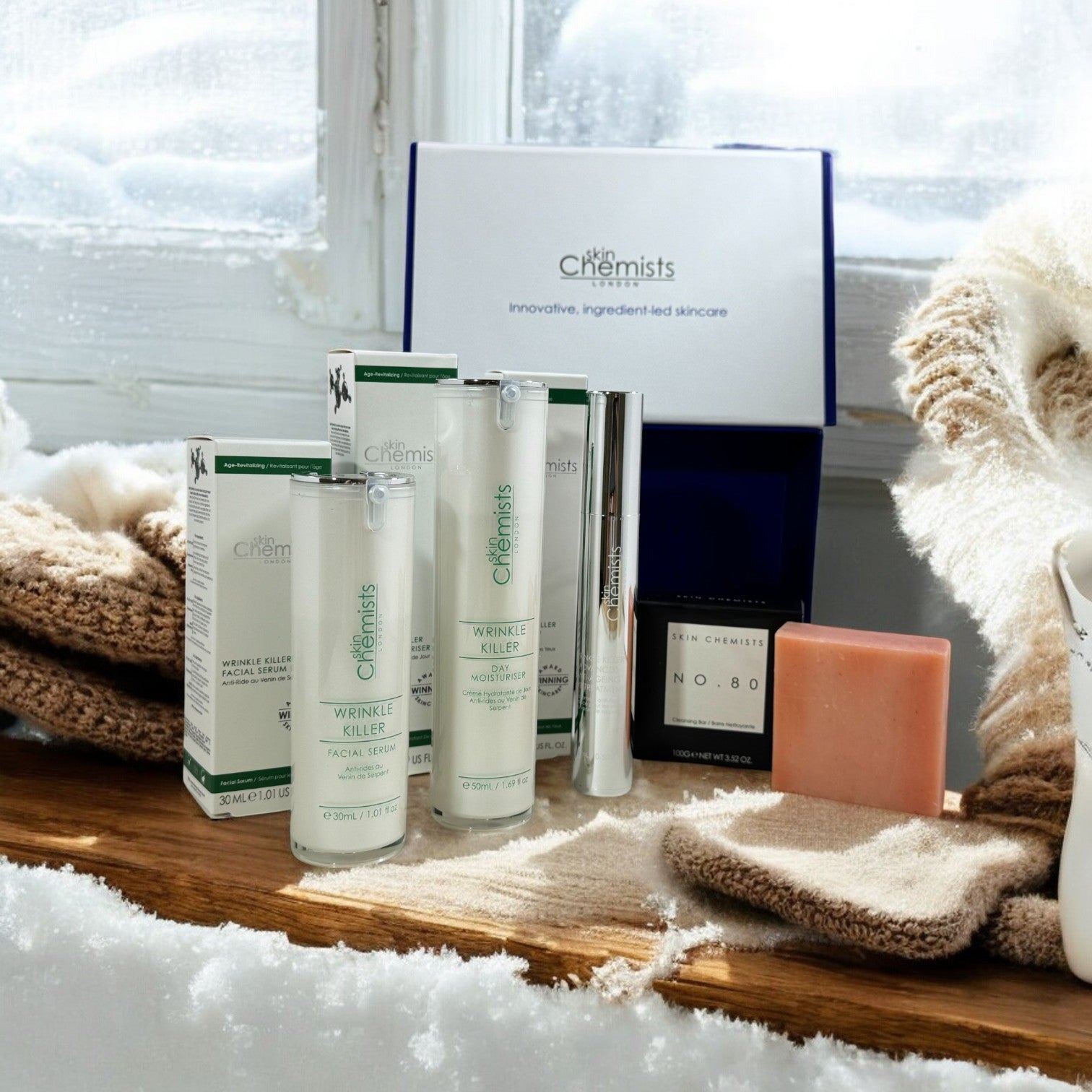skinChemists Wrinkle Killer Anti-Ageing Morning Gift Set