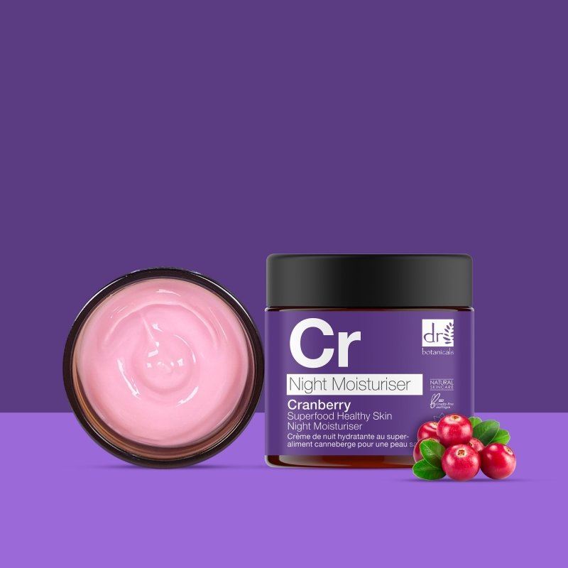 Cranberry Superfood Healthy Skin Night Moisturiser 60ml