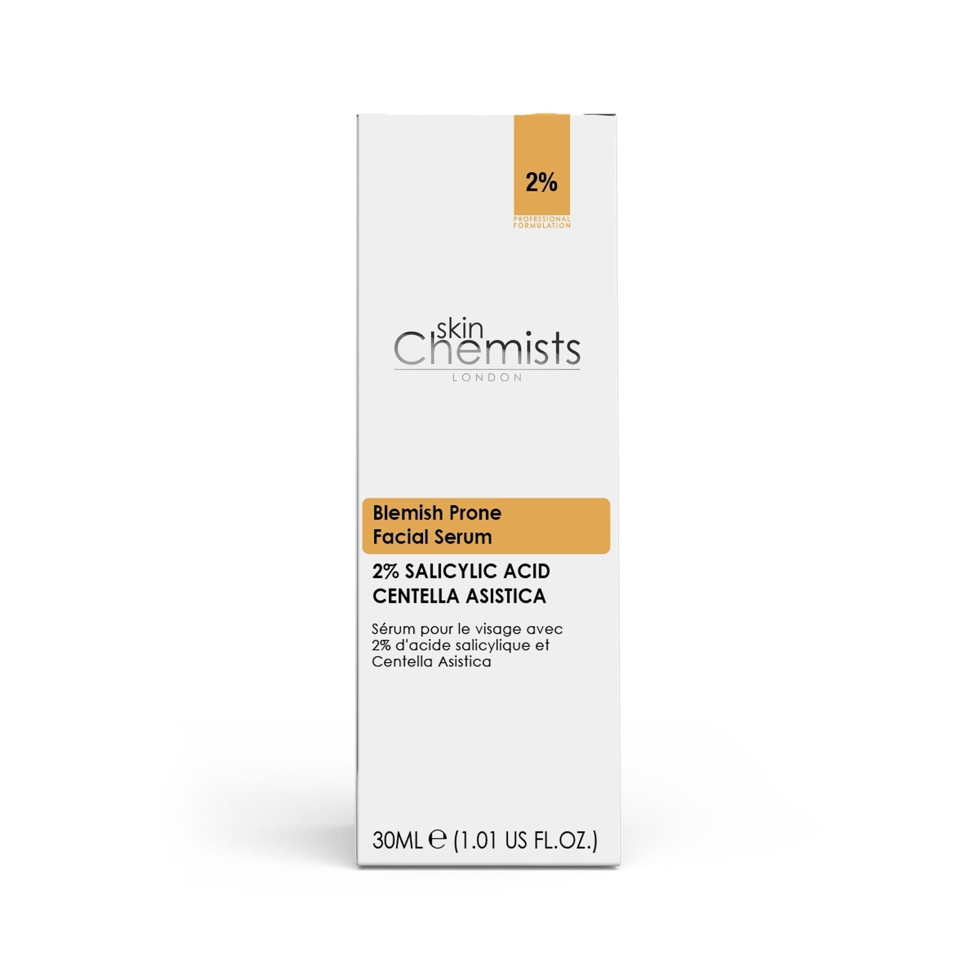 Acne Prone Serum Salicylic Acid 2%, Centella Asistica 3% 30ml