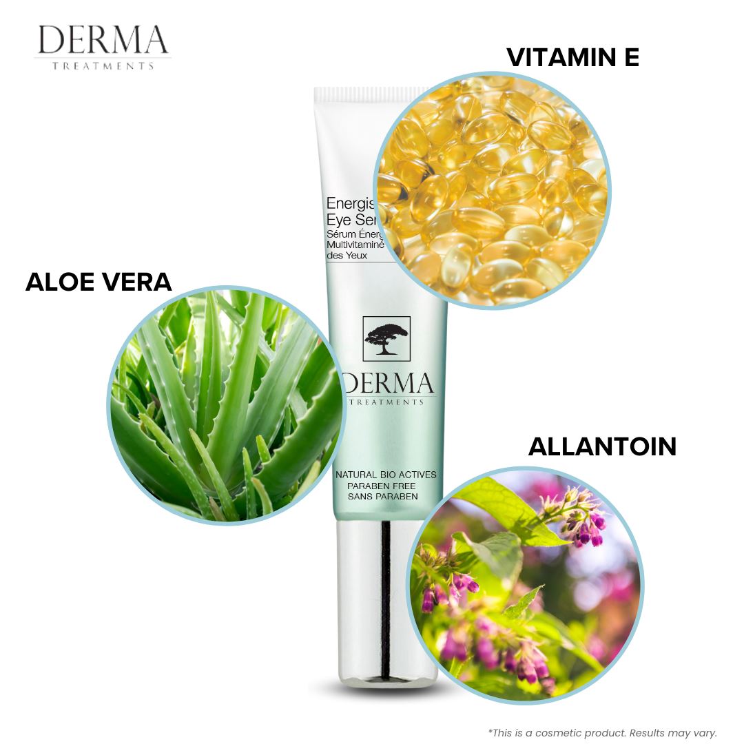 Derma Treatments Energising Vitamin Eye Serum 15ml Twin Value Savings Pack