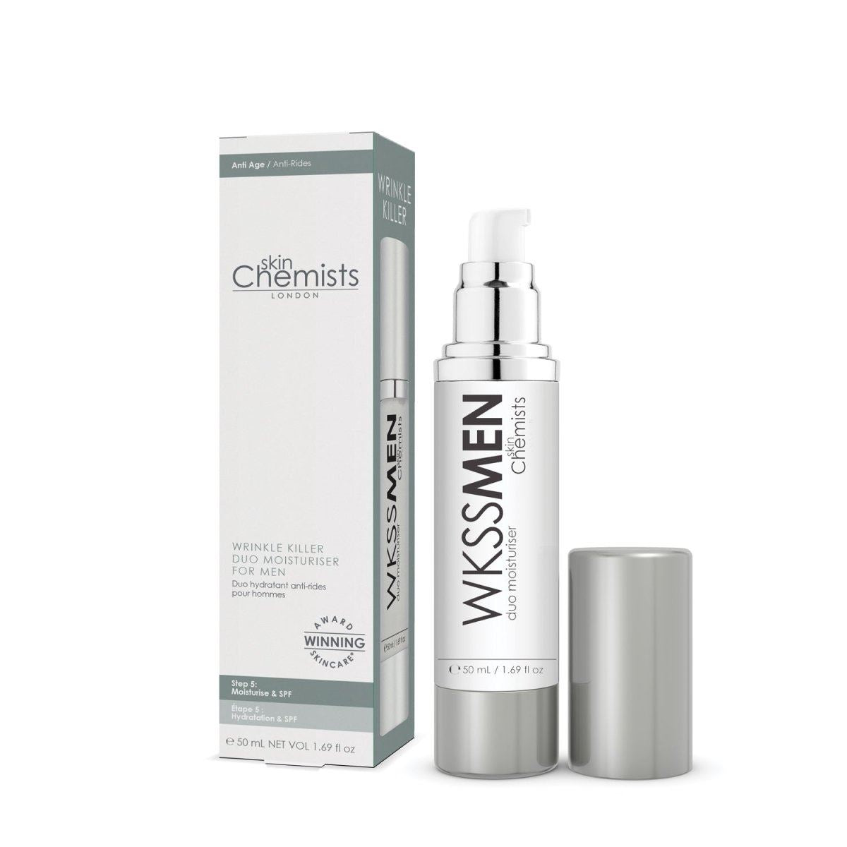 Mens Duo Moisturiser, Balm & Eye Serum