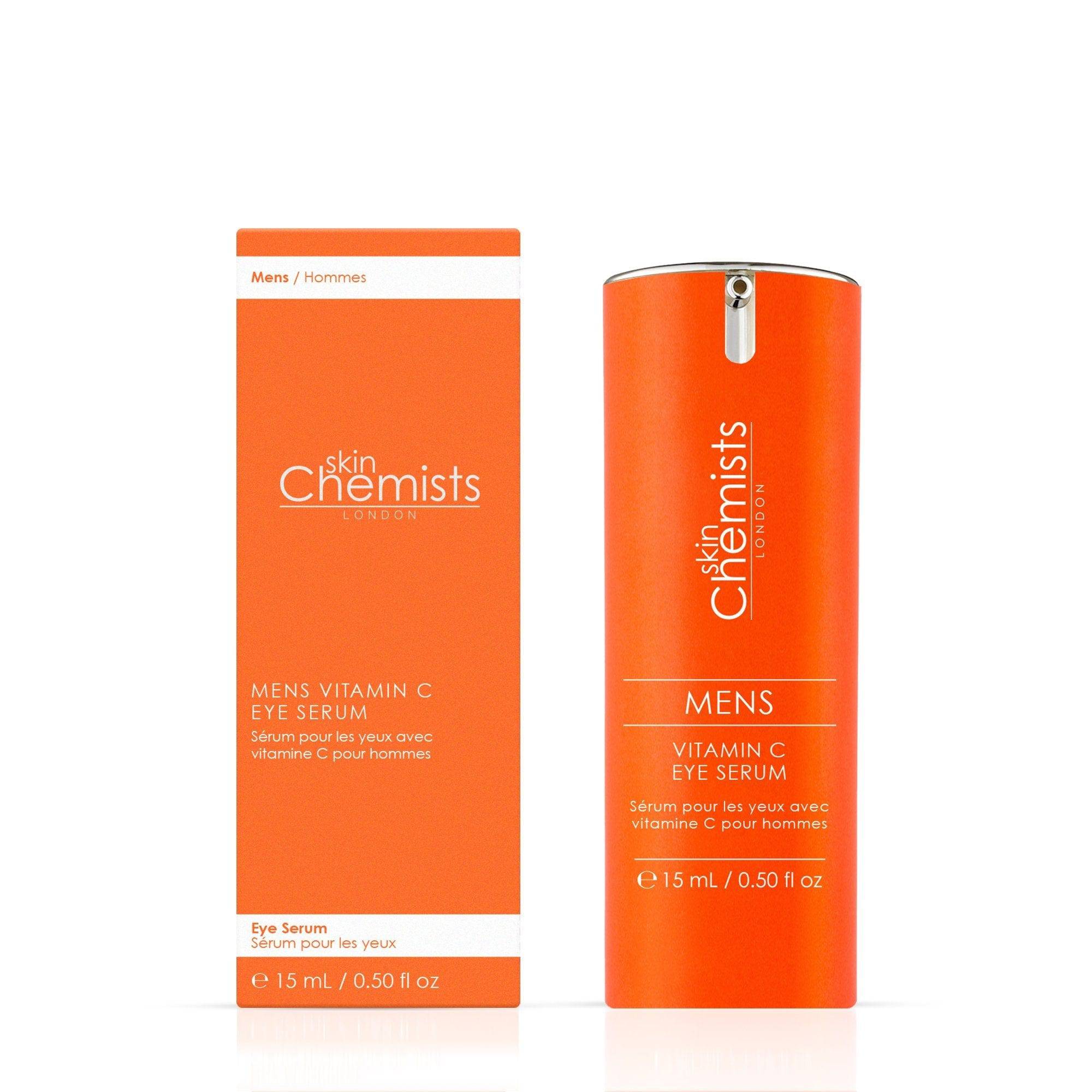 skinChemists Men's Vitamin C Eye Serum 15ml Twin Value Savings Pack