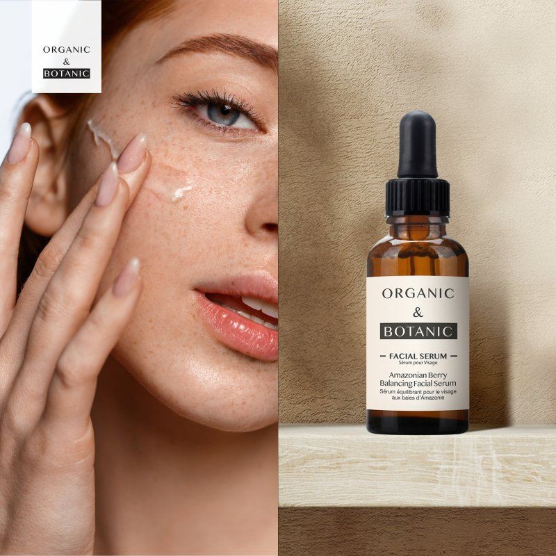 Amazonian Berry Serum with Hyaluronic Acid & Vitamin C - 30ml - Antioxidant-Rich, Hydrating