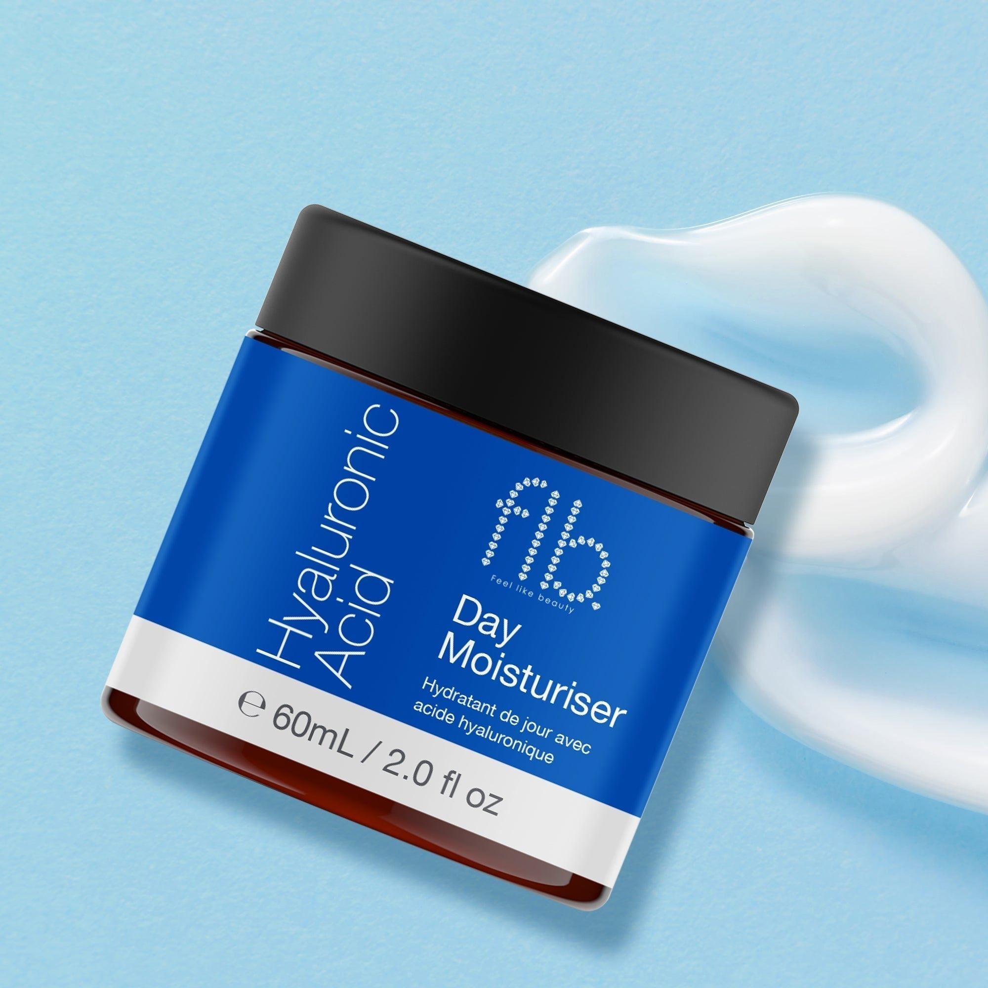 Feel Like Beauty Hyaluronic Acid Day Moisturiser 60ml Twin Value Savings Pack