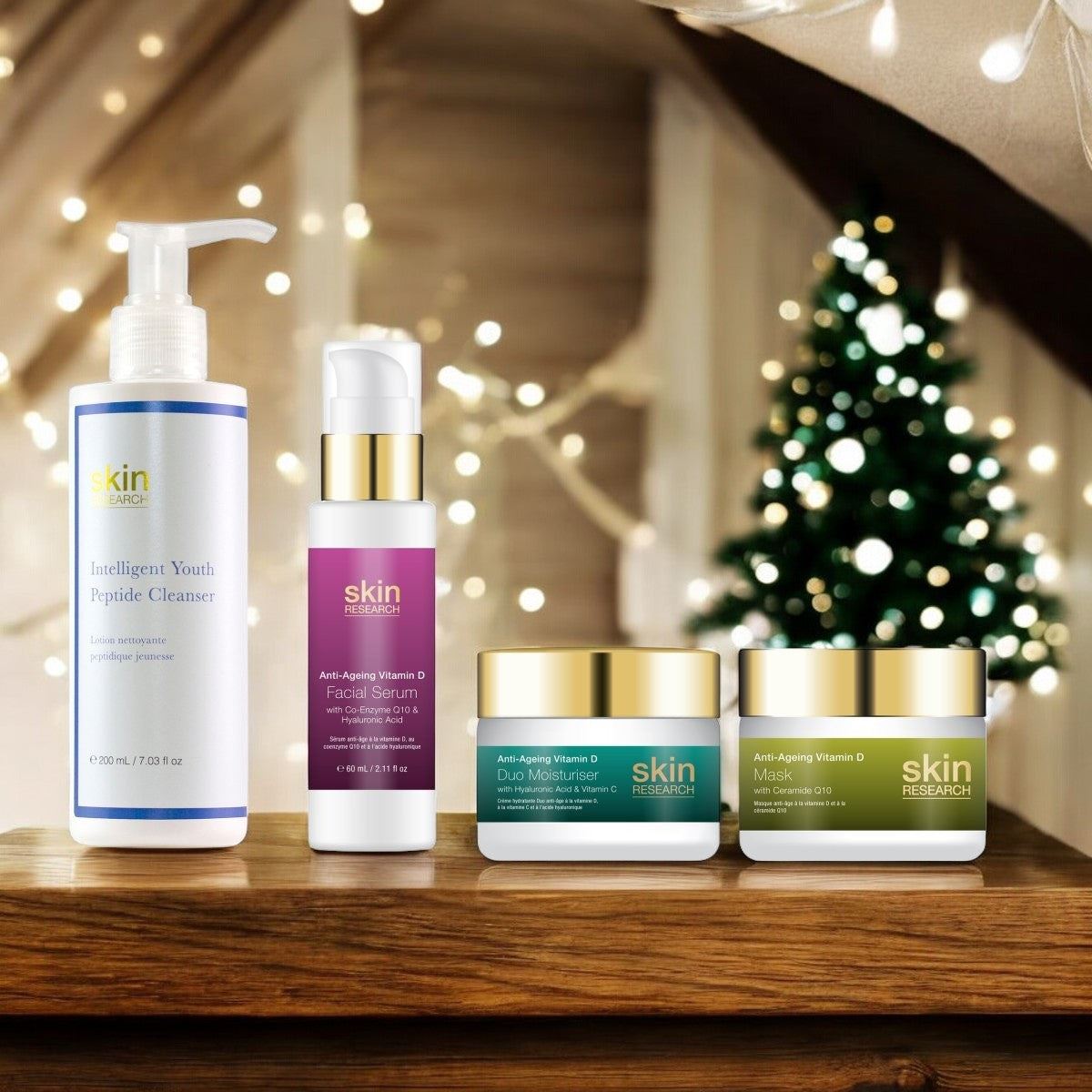 Youth Peptide - Cleanser - + Anti-Ageing Vitamin D  with Hyaluronic Acid & Vitamin C