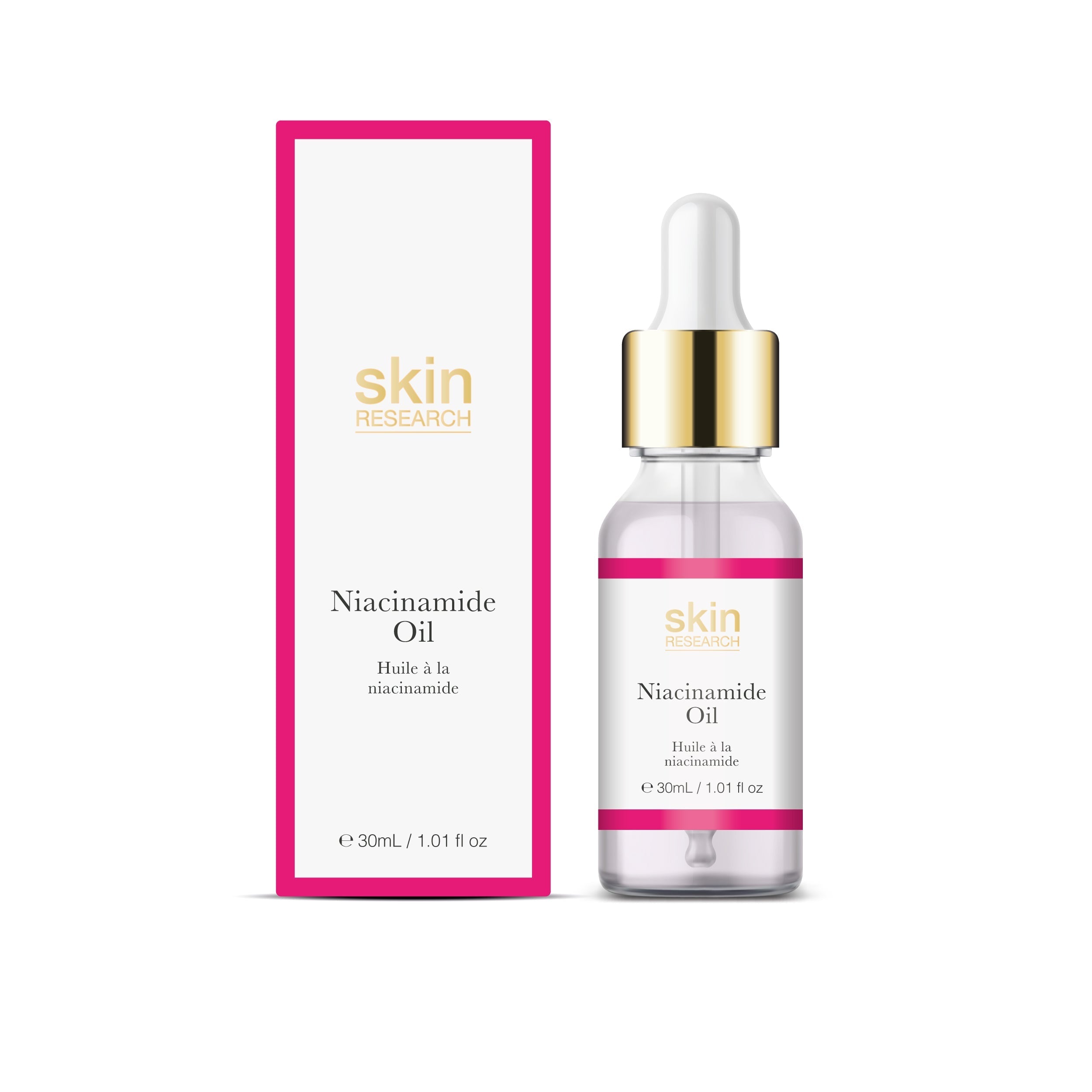 Skin Research Niacinamide Oil 30ml Twin Value Savings Pack - skinChemists